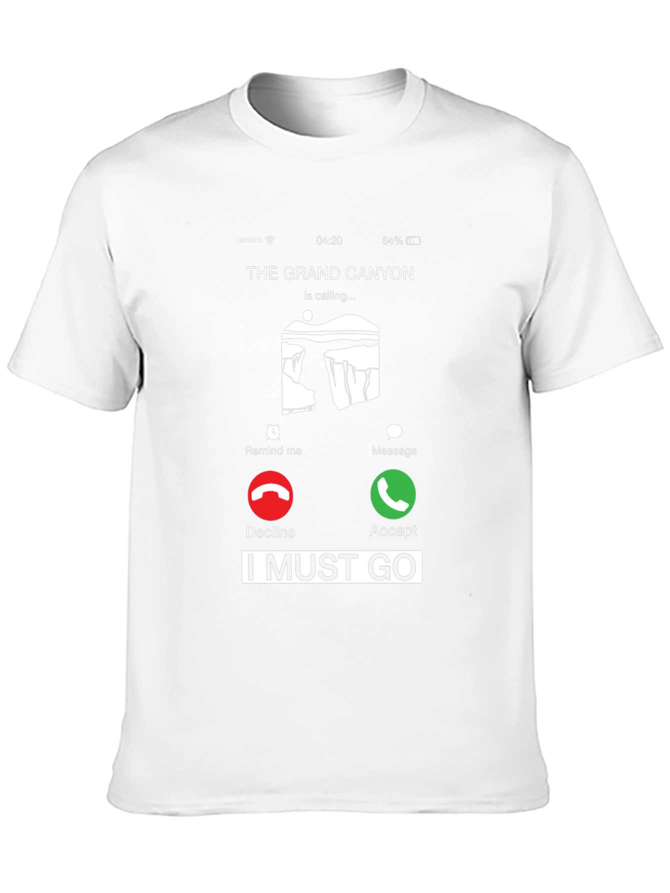 Grand Canyon Calling T-Shirt - Must Go Adventure Tee