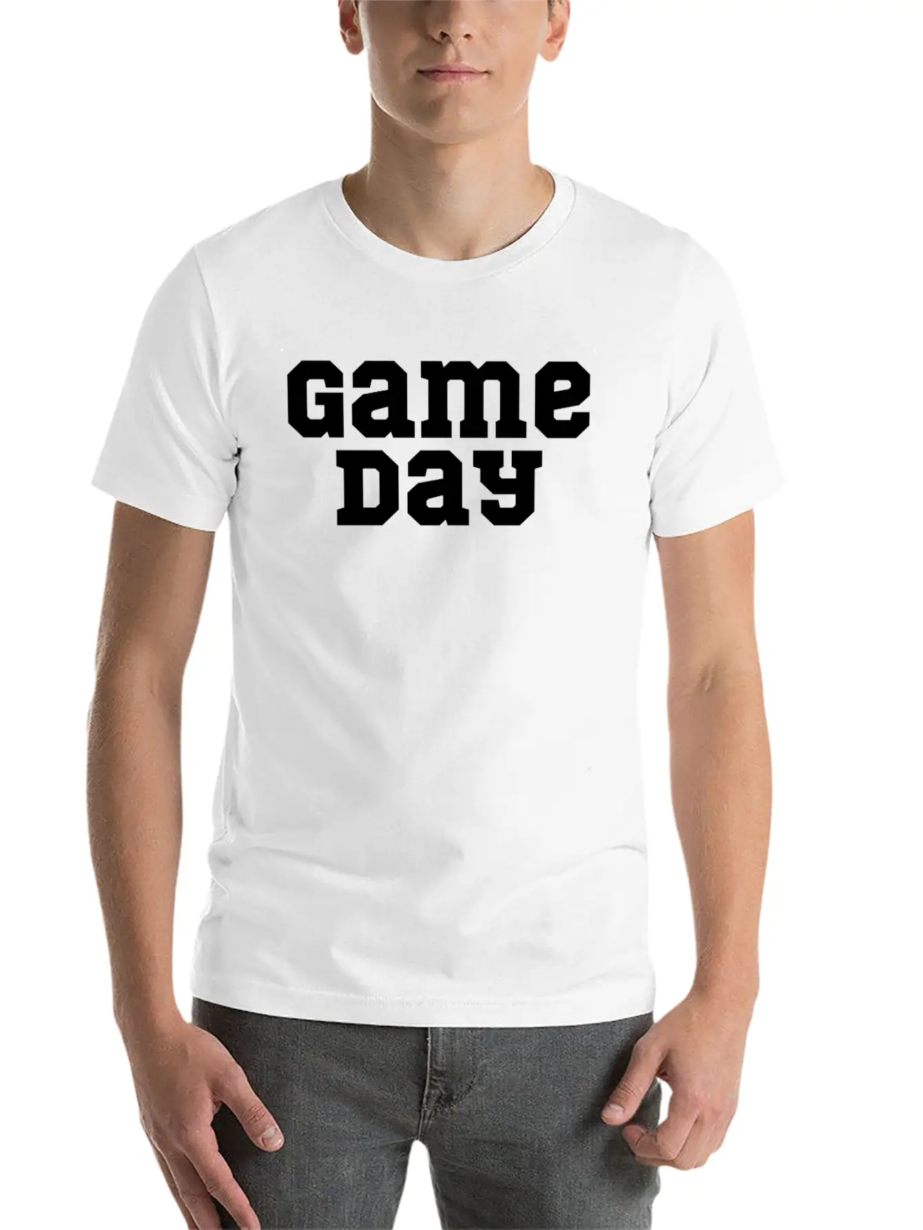 Game Day Comfortable Minimalist Graphic Tee – Summer Style Essential