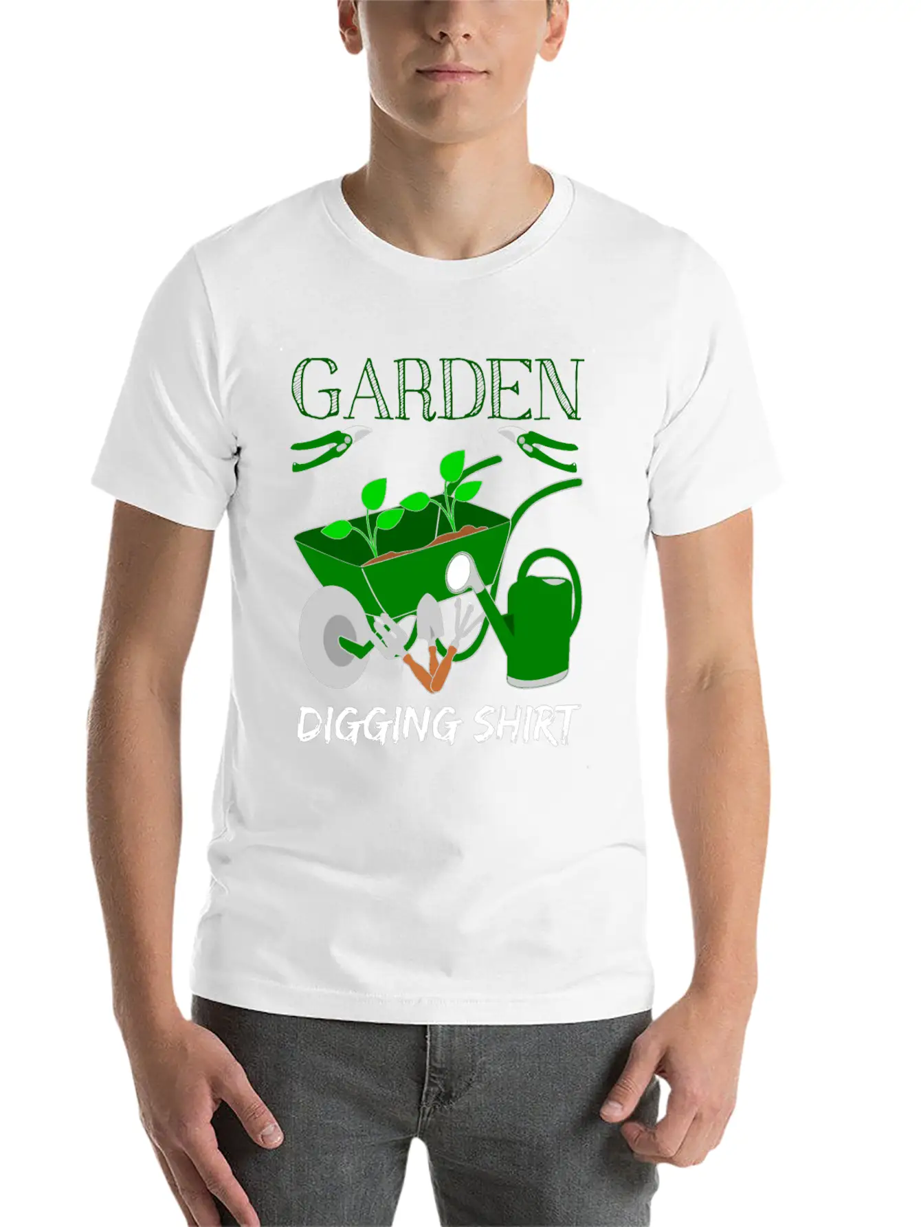 Garden Gardener Gardening Landscaping Essential Unisex Summer Tee – Soft Cotton Casual Fit