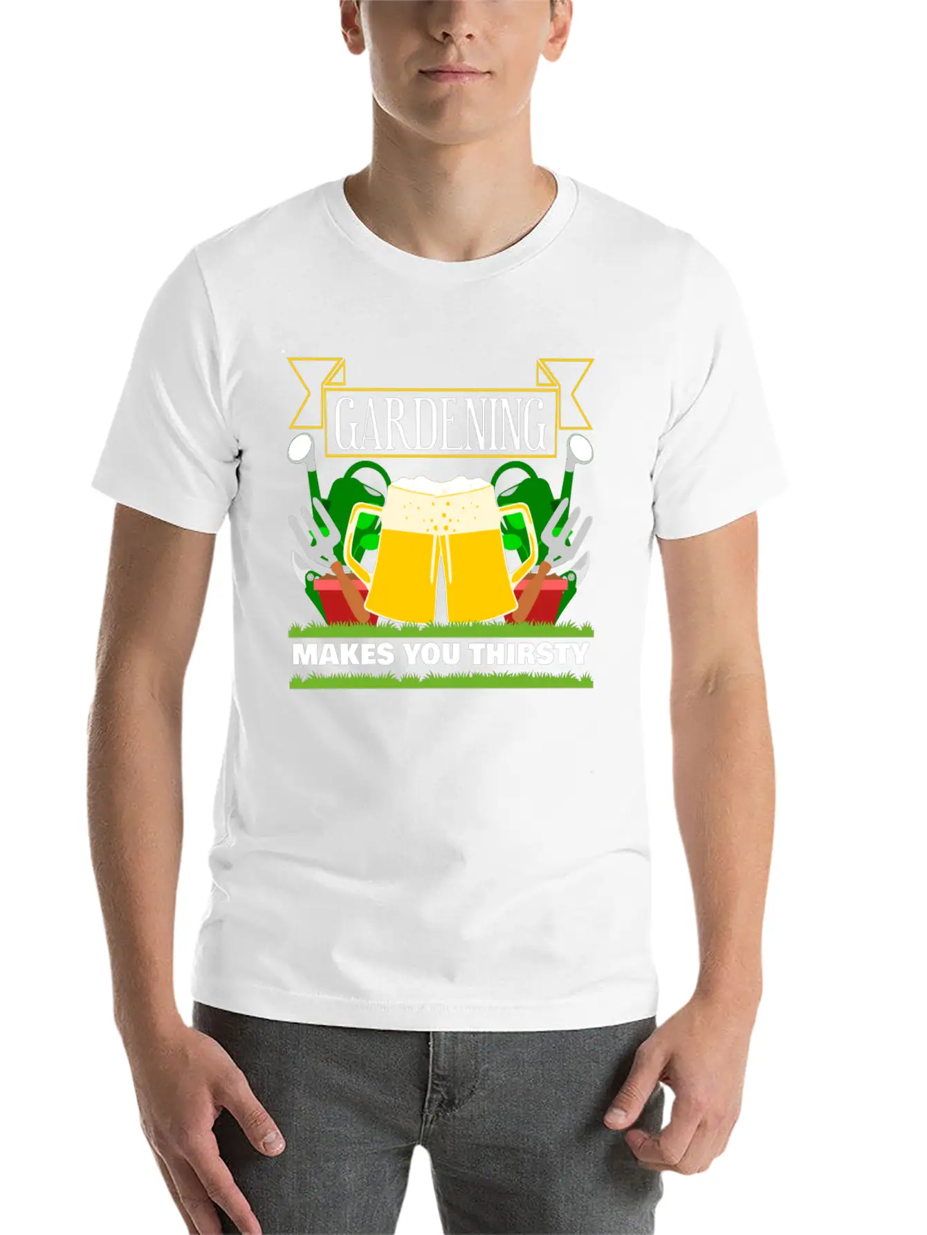 Gardener Gardening Garden Basic Graphic T-Shirt – Daily Comfort In Soft Cotton