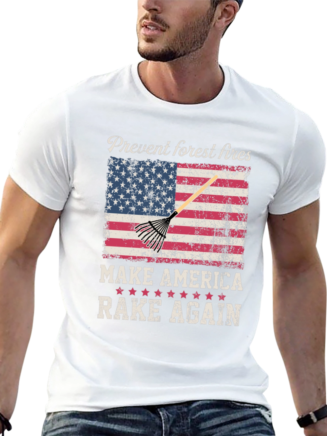 Make America Rake Again Graphic T-Shirt