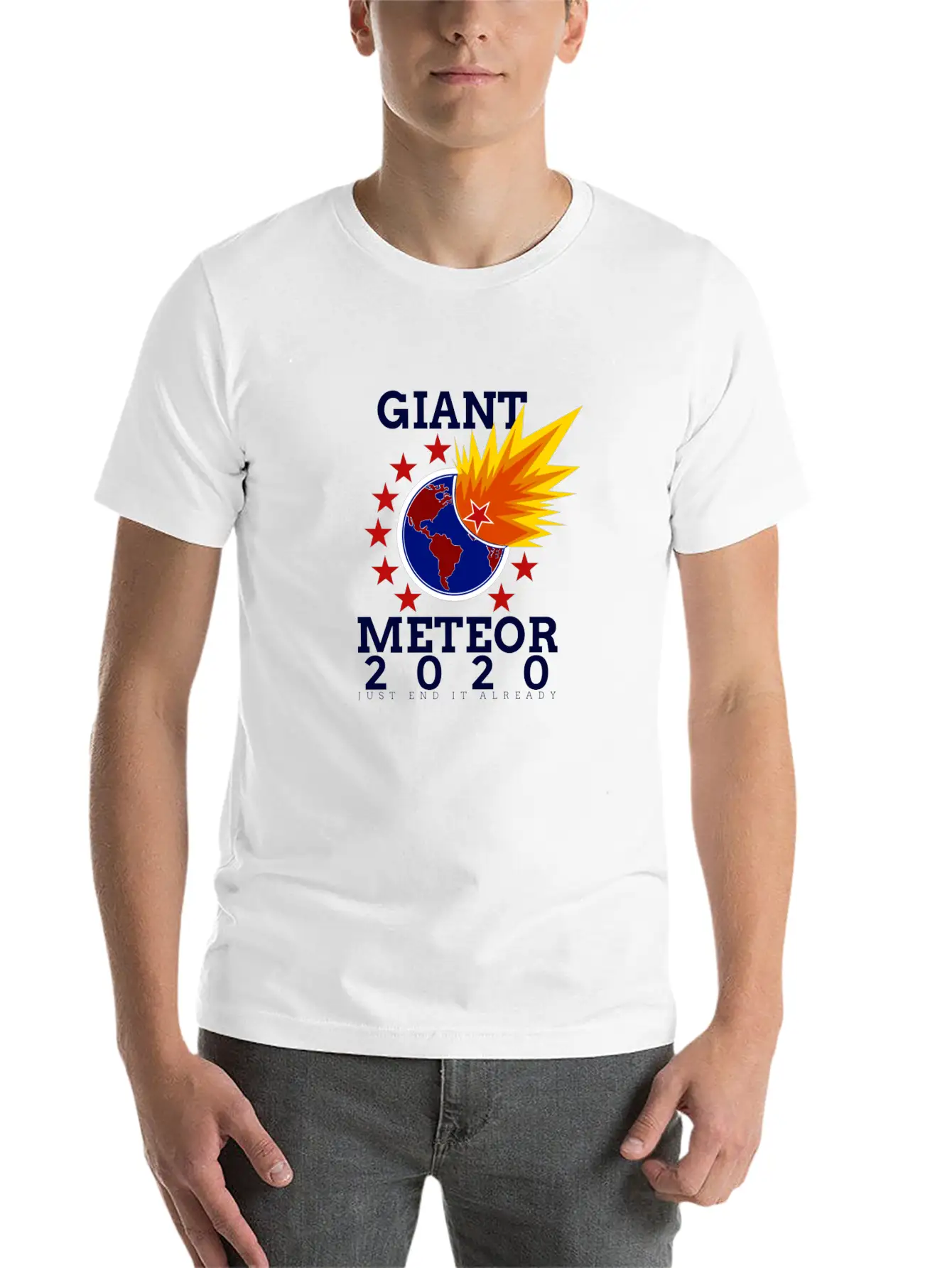 Giant Meteor 2020 Timeless Short Sleeve Tee – Comfy And Minimalist Design