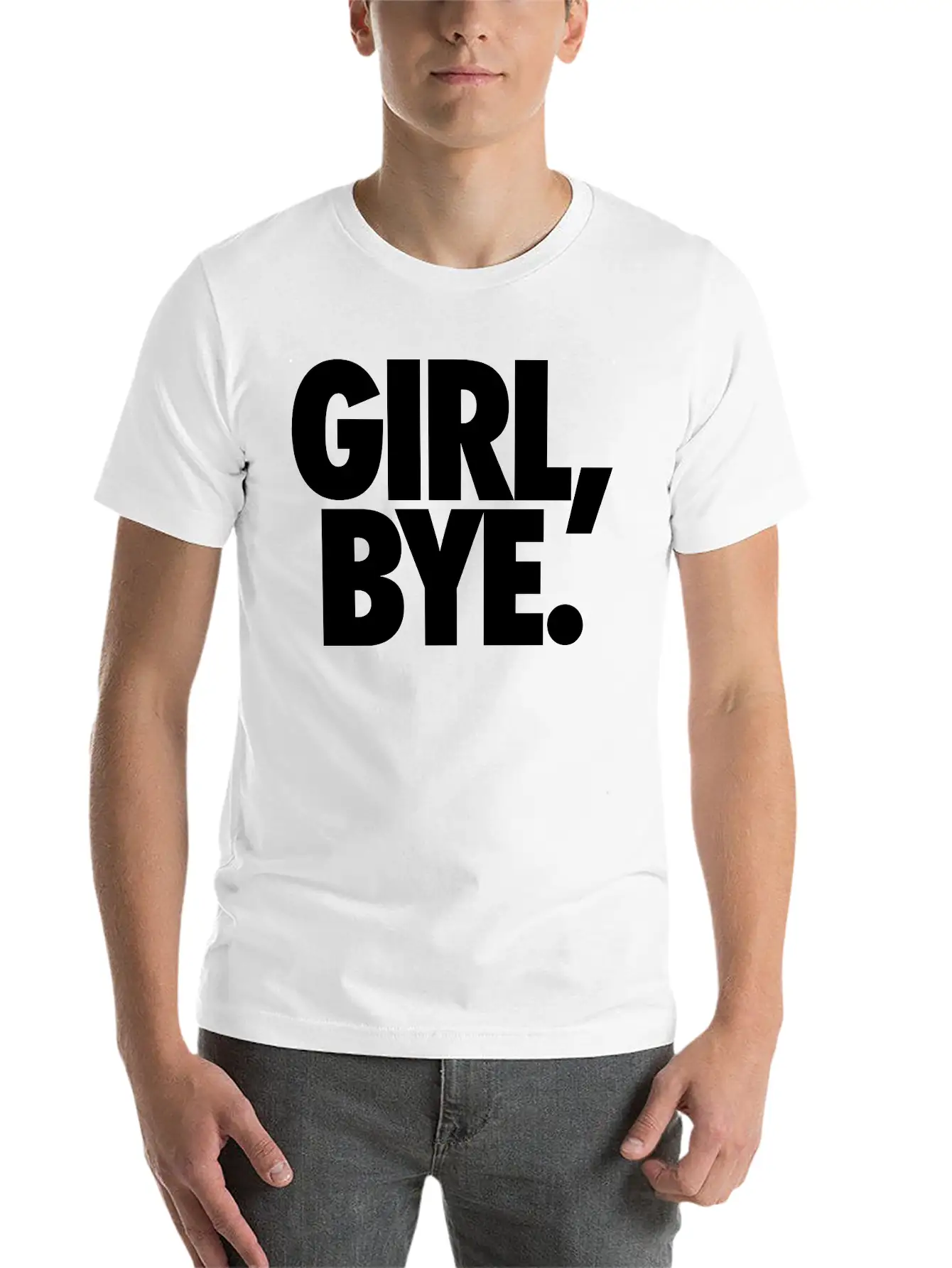Girl Bye Unisex Short Sleeve Soft Cotton T-Shirt – Casual Everyday Wear
