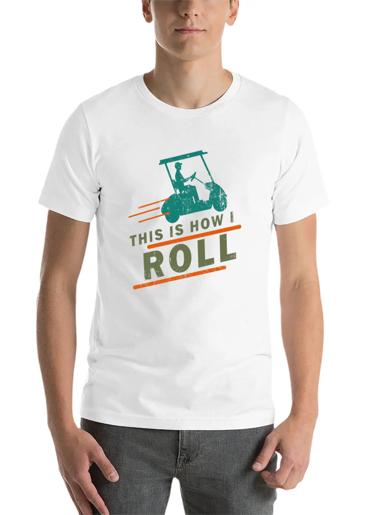 Golf Unisex Short Sleeve Soft Cotton T-Shirt – Casual Everyday Wear