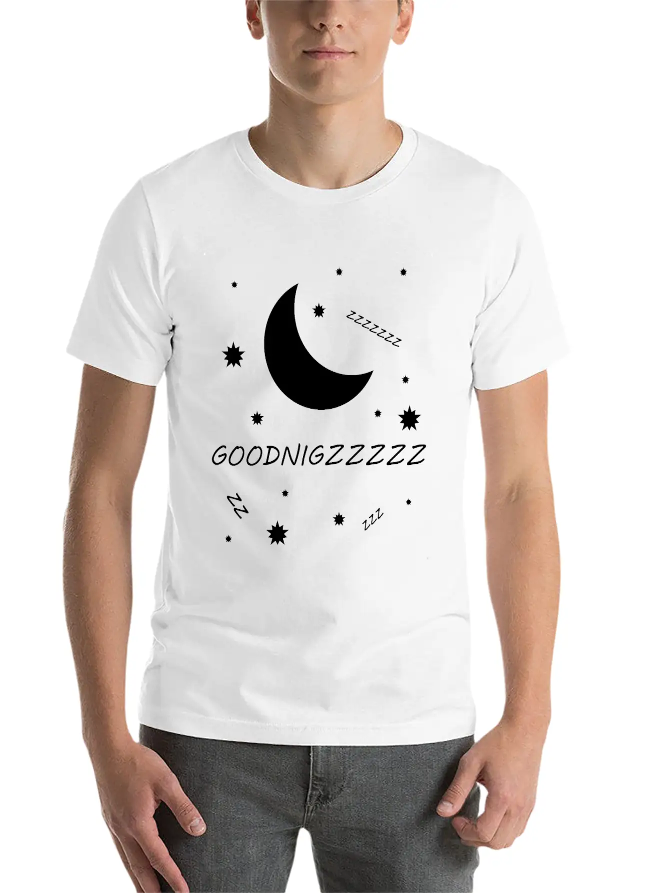 Goodnigzzzz Sleep Clothing Unisex Casual T-Shirt – Clean Design For Daily Comfort