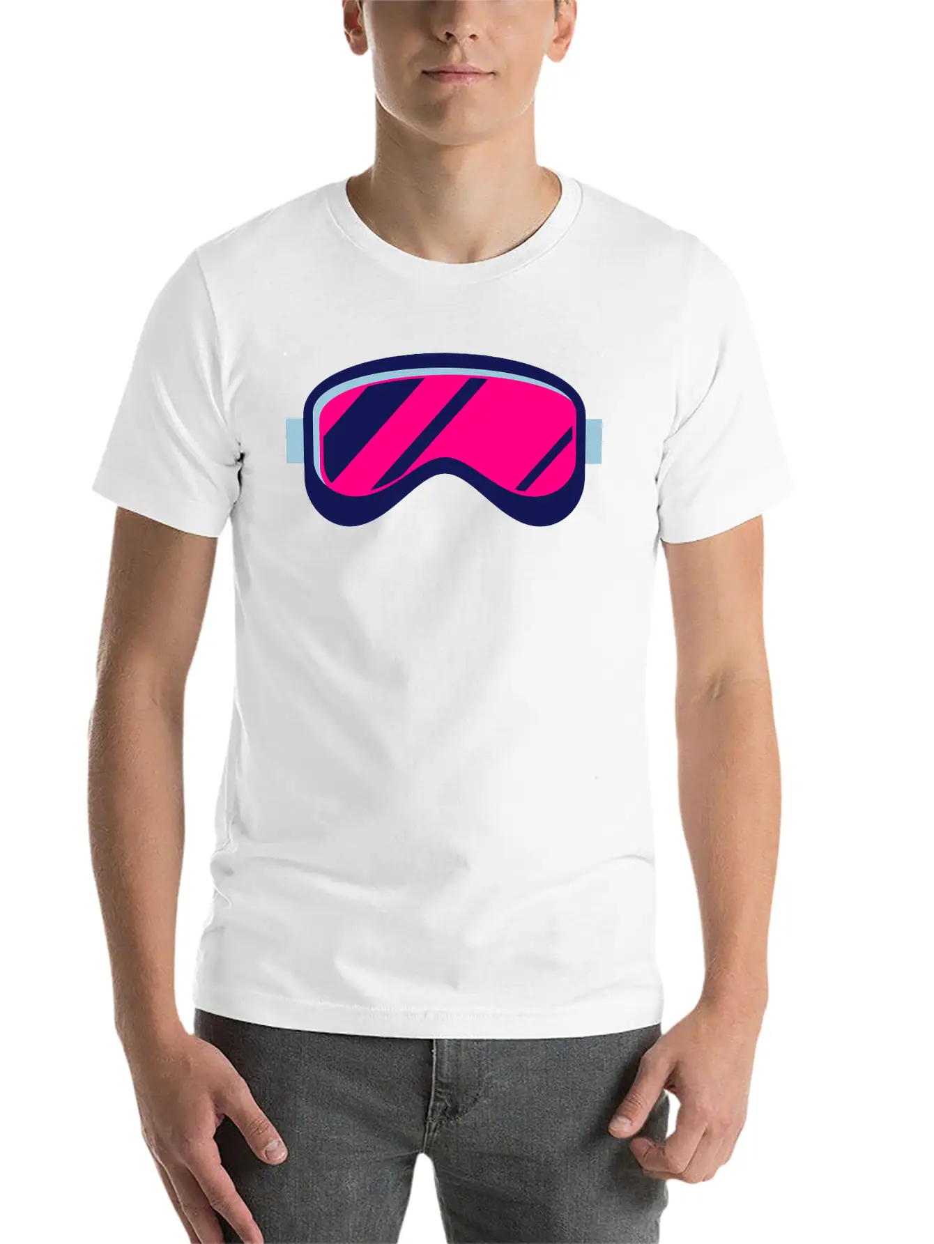 Googles Unisex Short Sleeve Soft Cotton T-Shirt – Casual Everyday Wear