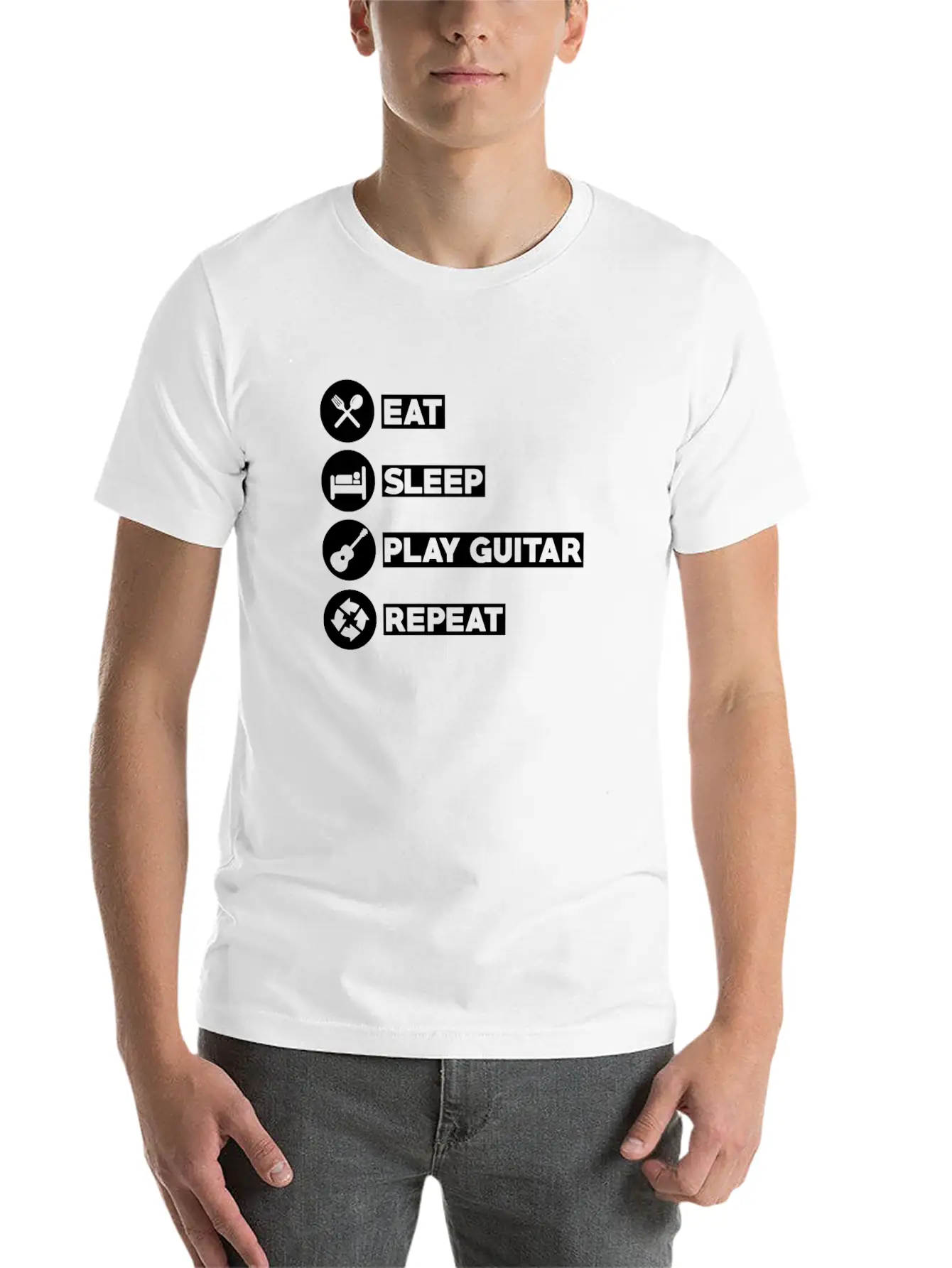 Guit Basic Graphic T-Shirt – Daily Comfort In Soft Cotton