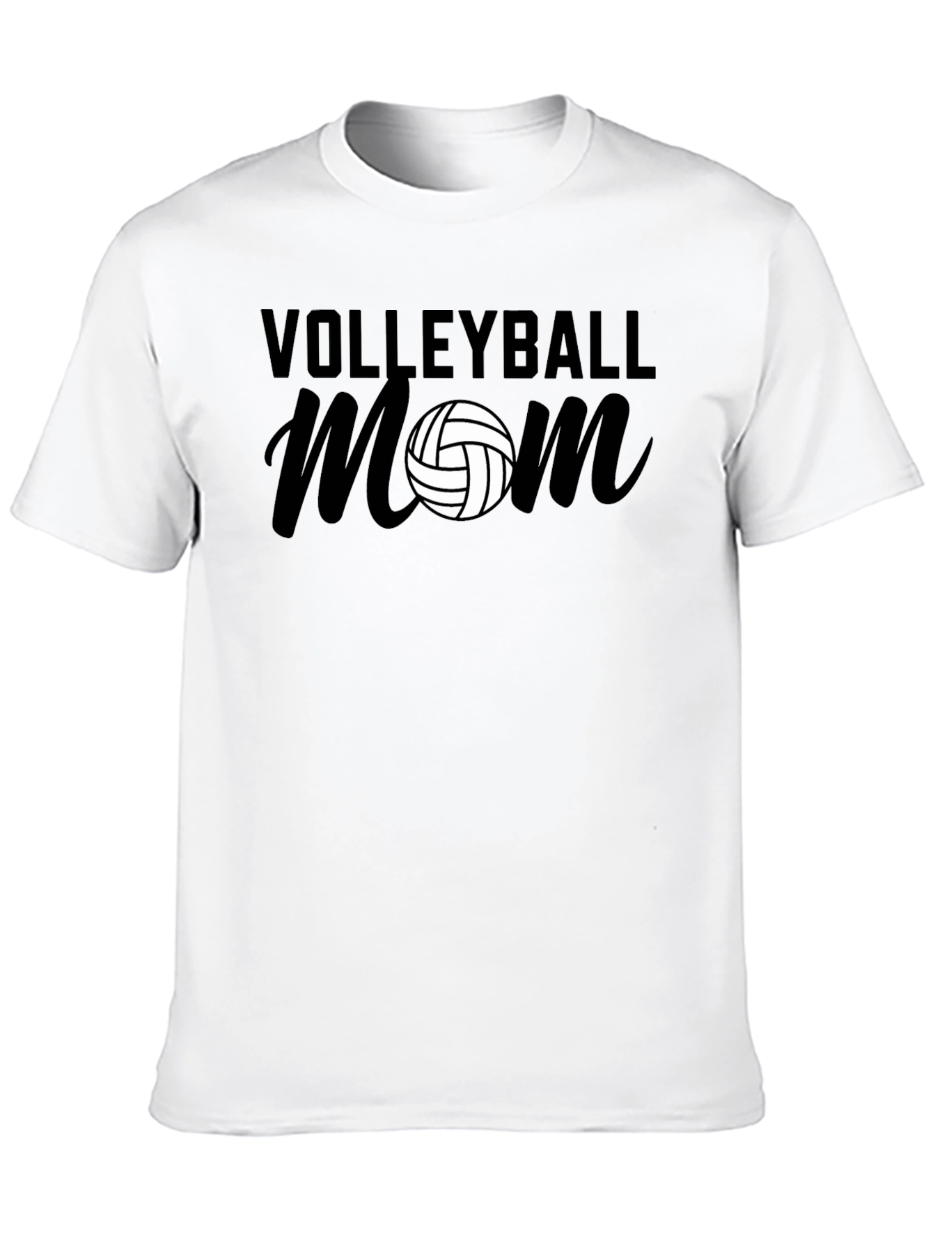 Volleyball Mom Graphic T-Shirt - Sporty Casual Tee