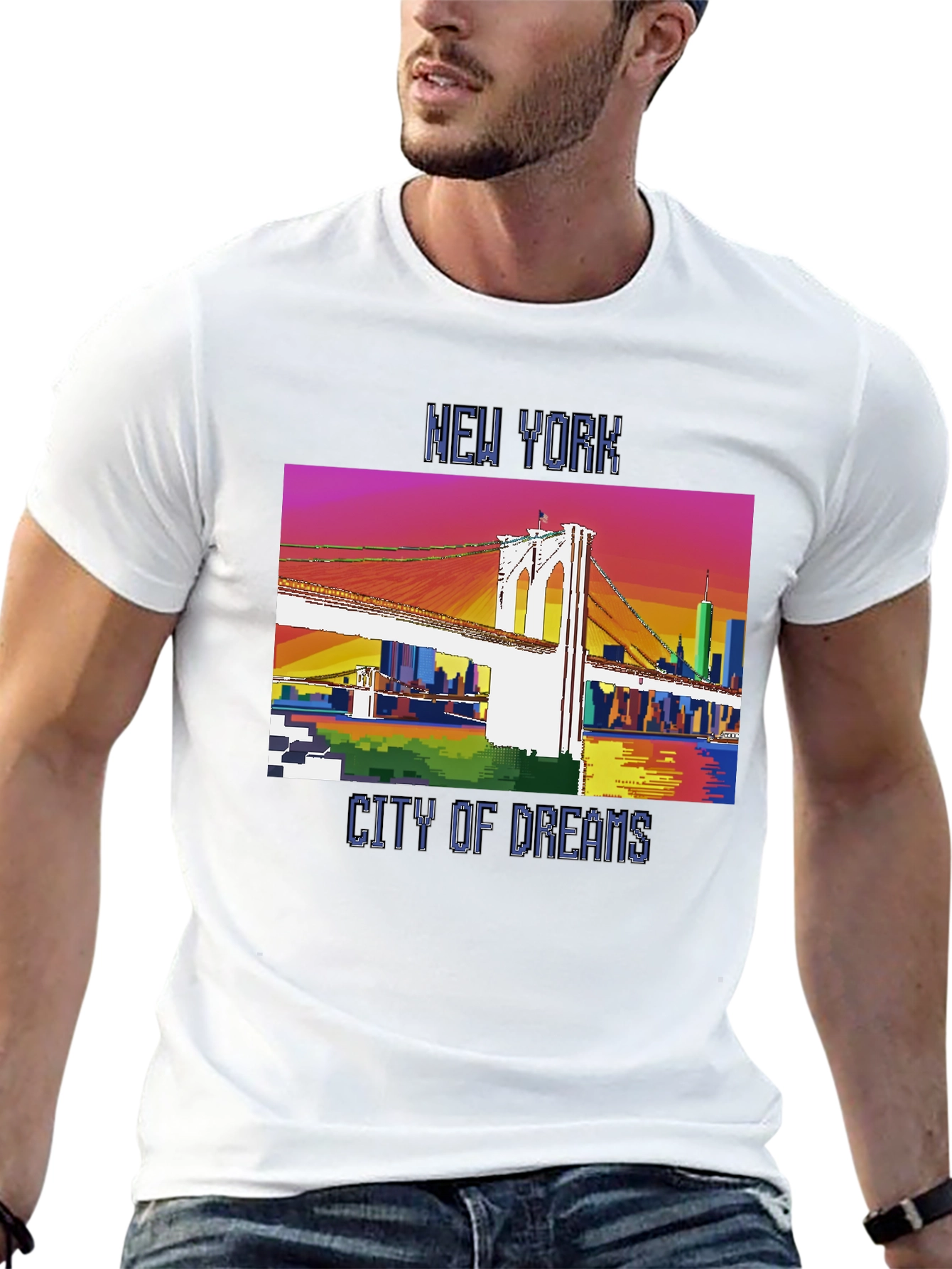 New York City of Dreams Graphic T-Shirt