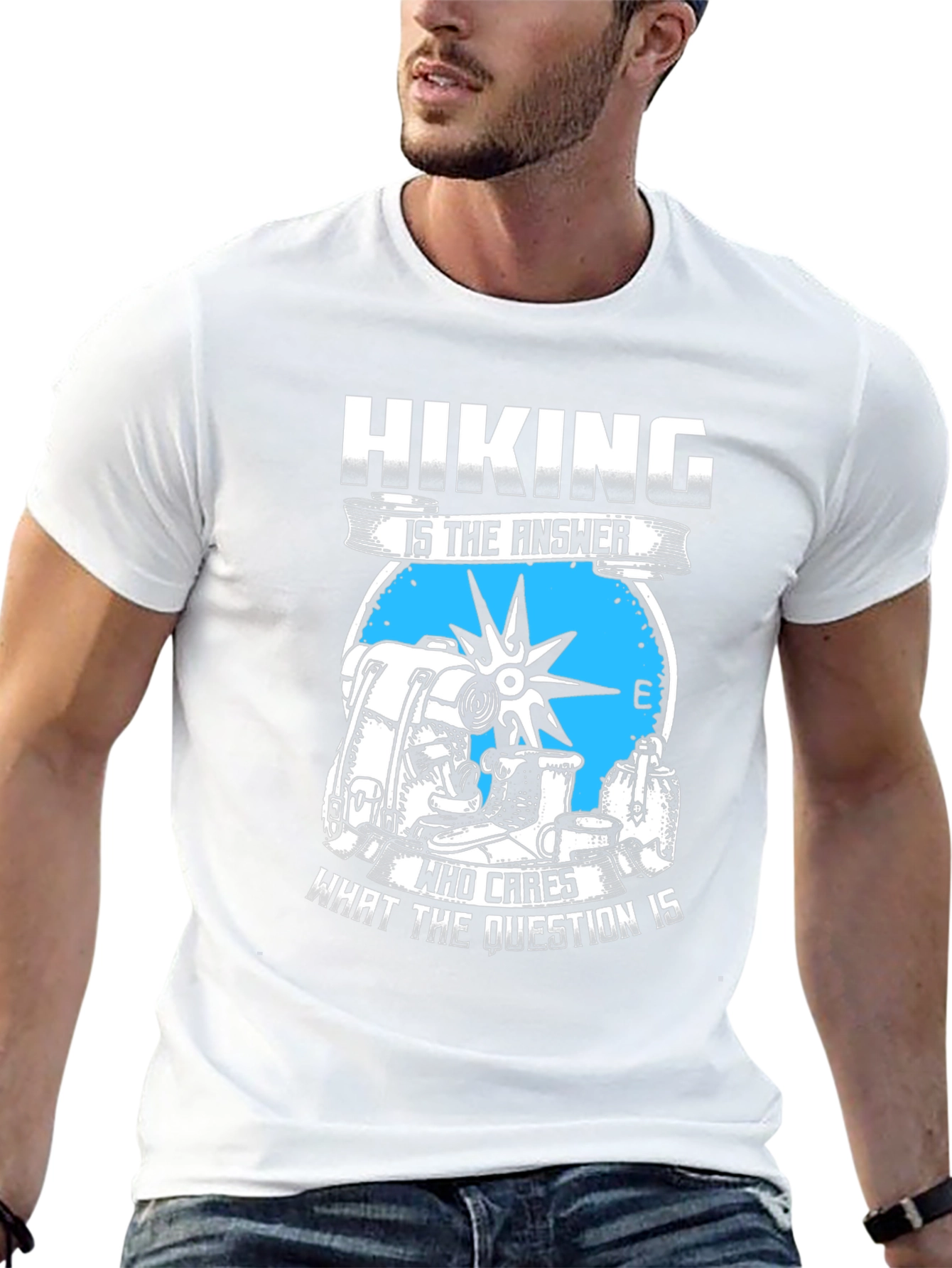 Hiking Is The Answer T-Shirt - Adventure Tee
