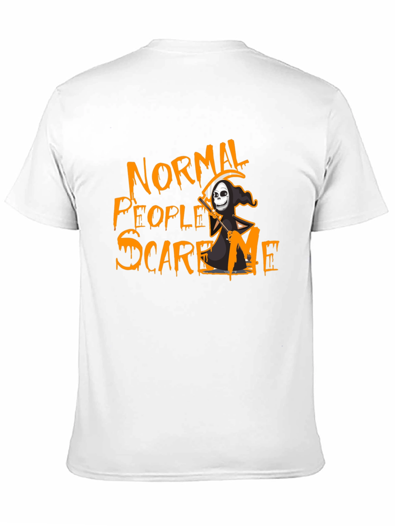 Normal People Scare Me Grim Reaper T-Shirt