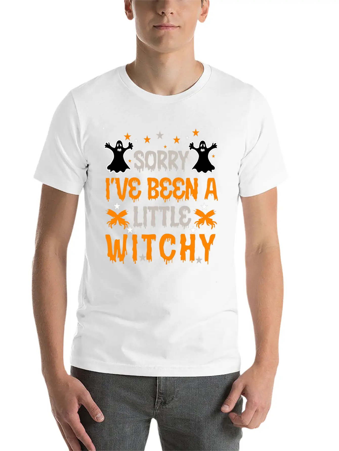 Halloween Tshirt Design Unisex Short Sleeve Soft Cotton T-Shirt – Casual Everyday Wear