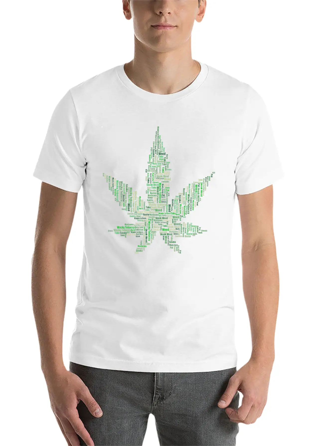 Hanf Cannabis Kiffen Marijuana Hemp Grass Gras1 Timeless Short Sleeve Tee – Comfy And Minimalist Design