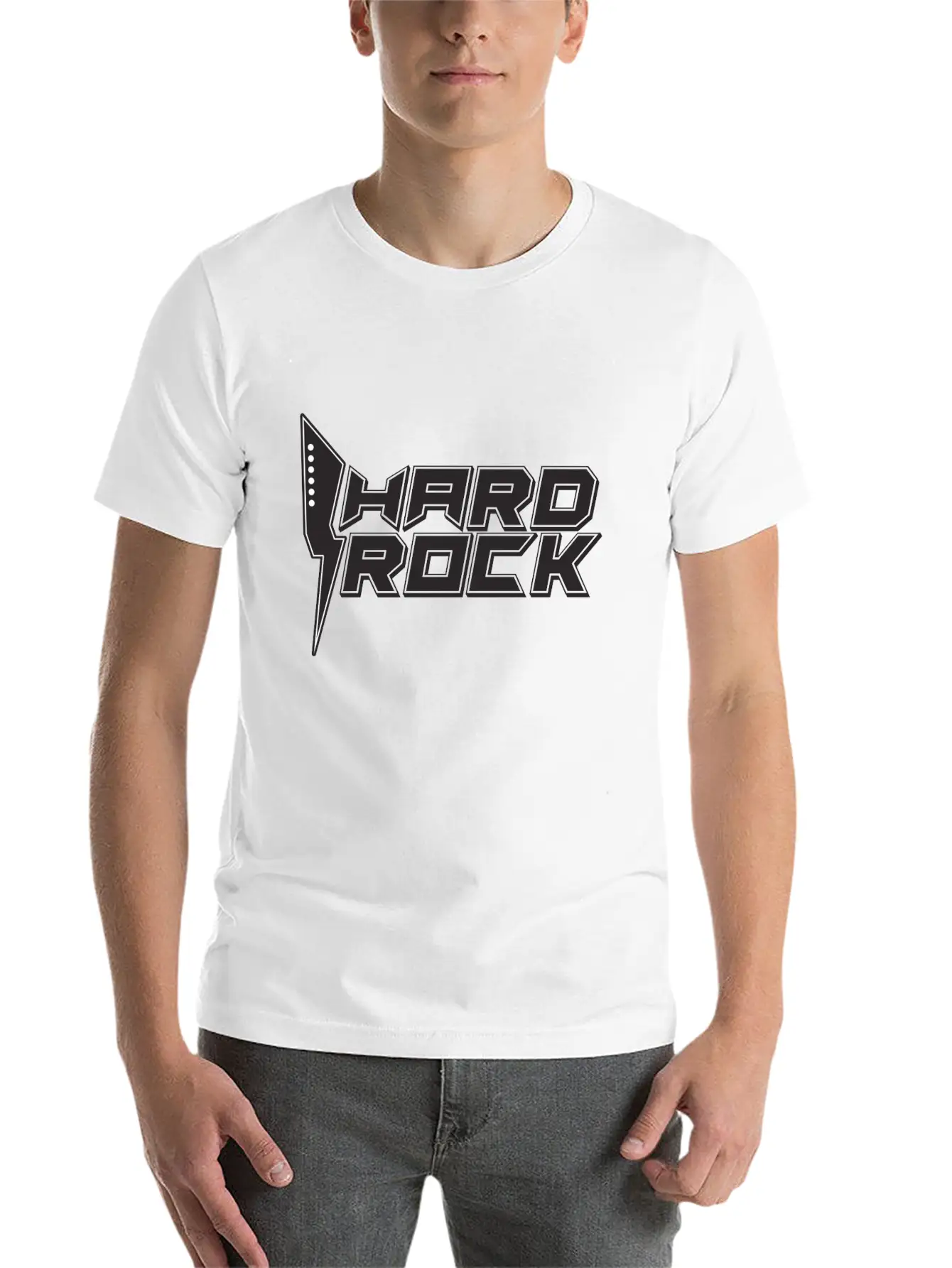 Hard Rock Unisex Short Sleeve Soft Cotton T-Shirt – Casual Everyday Wear