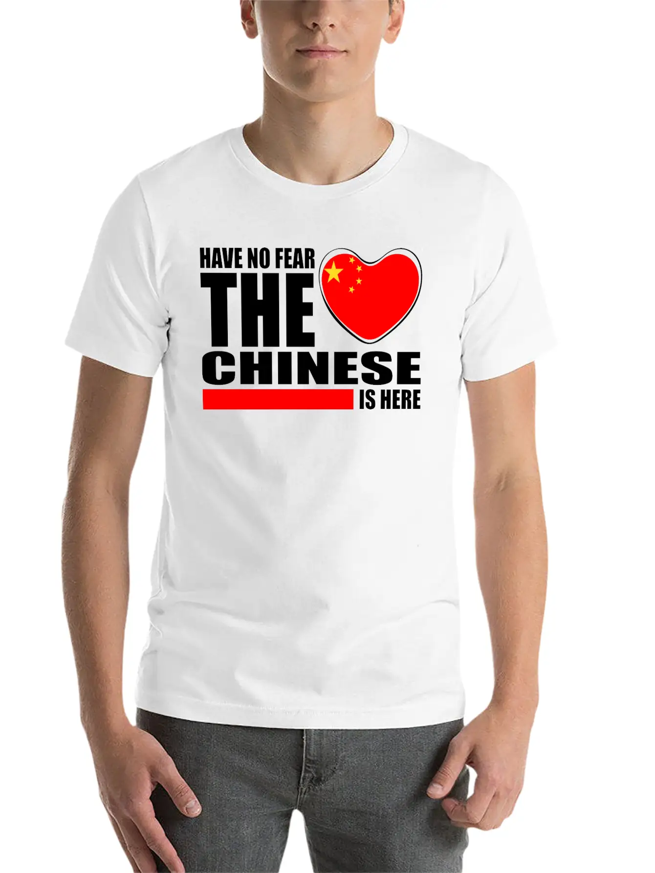 Have No Fear The Chinese Is Here Essential Unisex Summer Tee – Soft Cotton Casual Fit