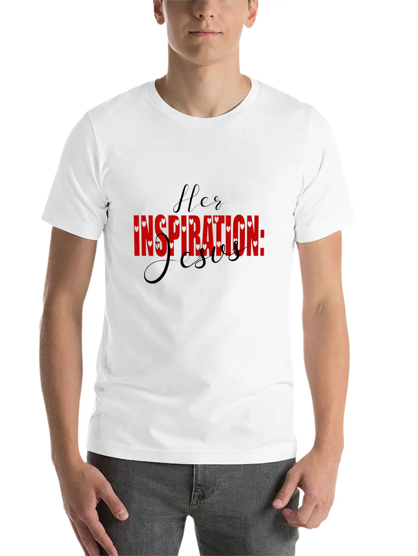 Her Inspiration Comfortable Minimalist Graphic Tee – Summer Style Essential