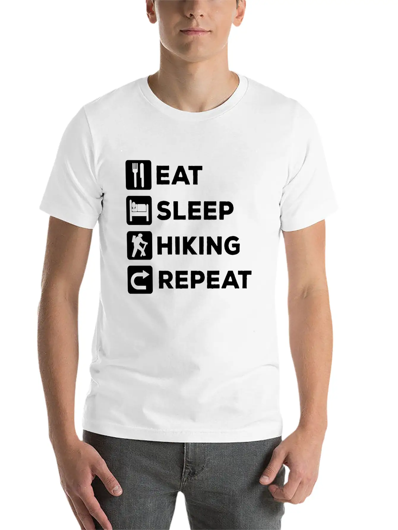 Hike Timeless Short Sleeve Tee – Comfy And Minimalist Design