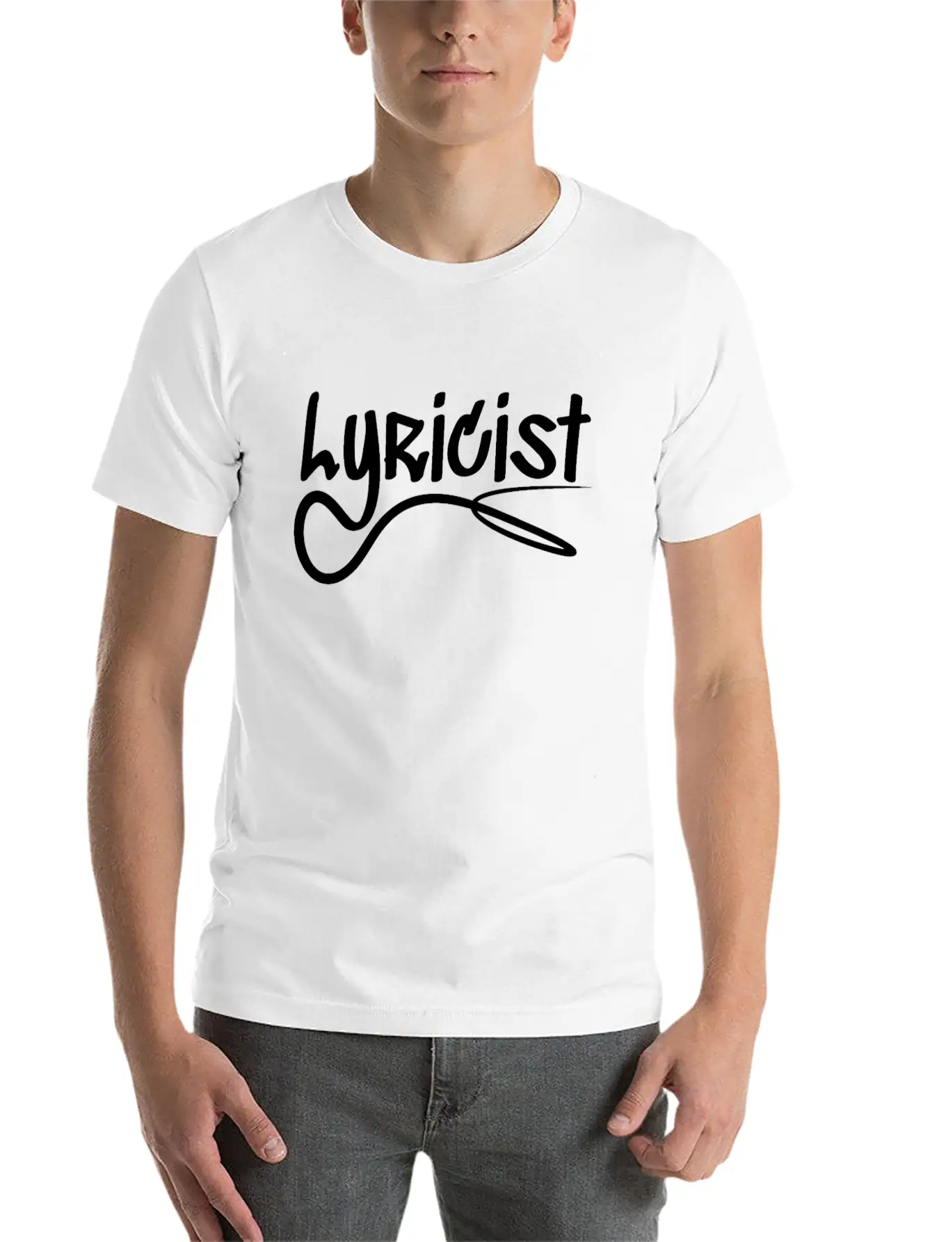 Hip Hop And Rap - Lyricist Stylish Everyday T-Shirt – Unisex Basic Cotton Tee
