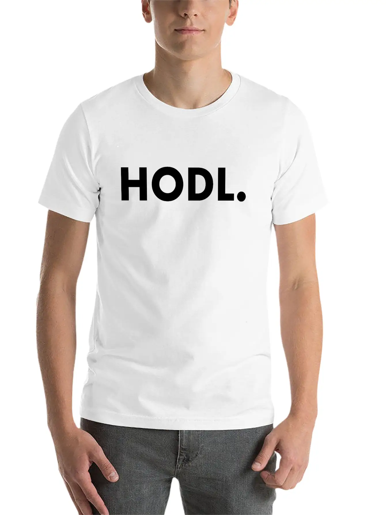 HODL. Basic Graphic T-Shirt – Daily Comfort In Soft Cotton