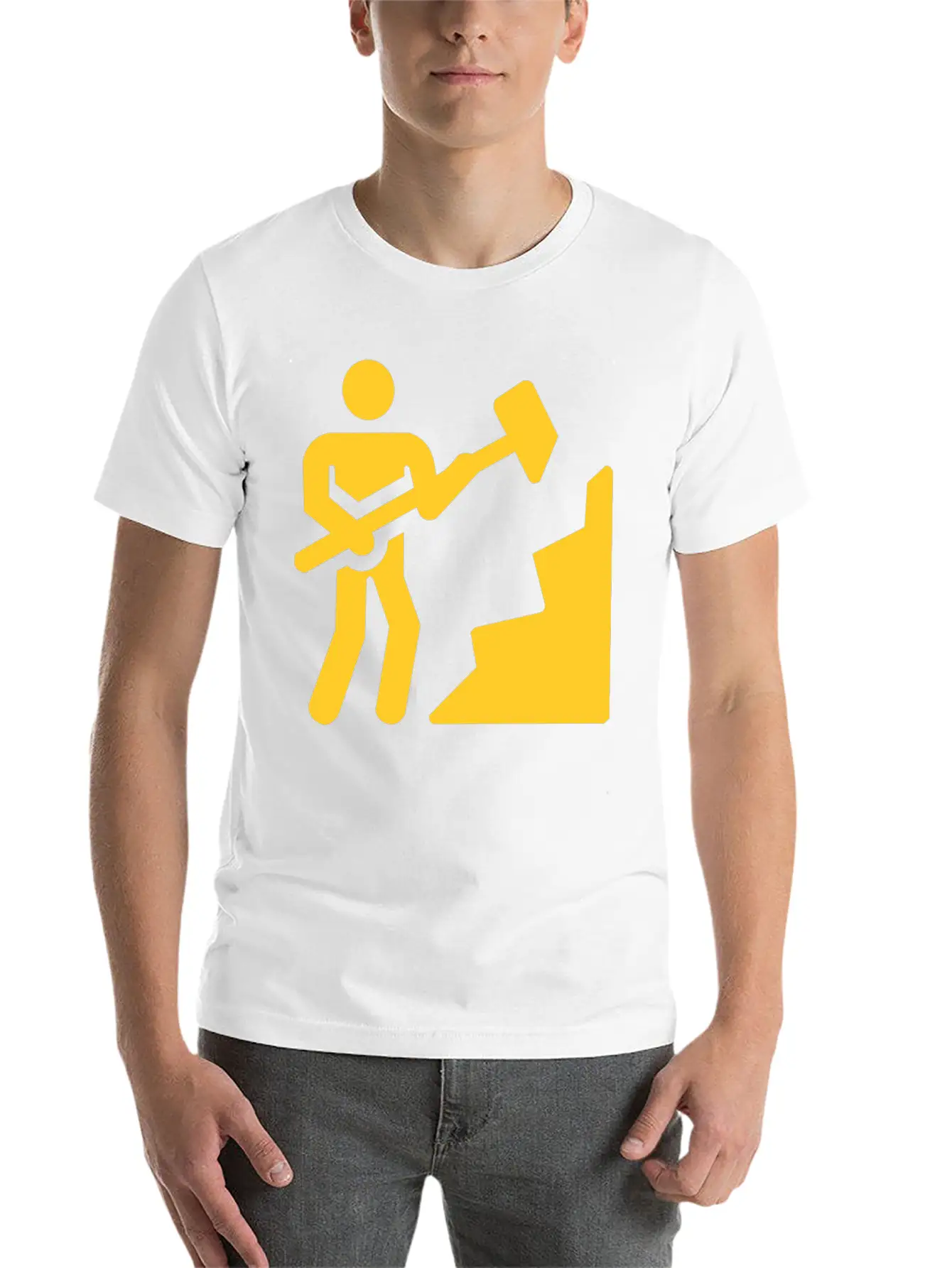 Hoe Cliffs Unisex Short Sleeve Soft Cotton T-Shirt – Casual Everyday Wear