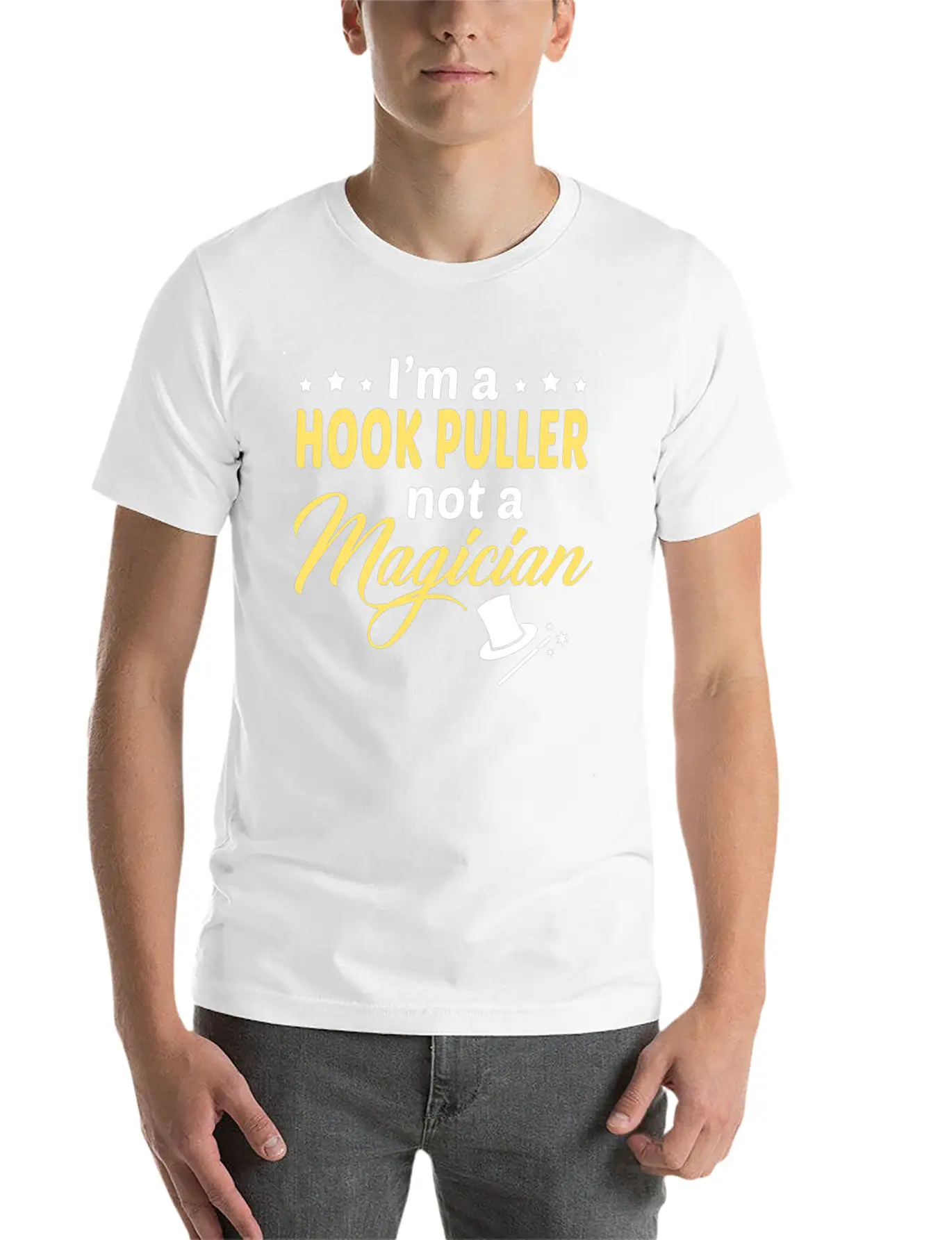 Hook Puller Basic Graphic T-Shirt – Daily Comfort In Soft Cotton