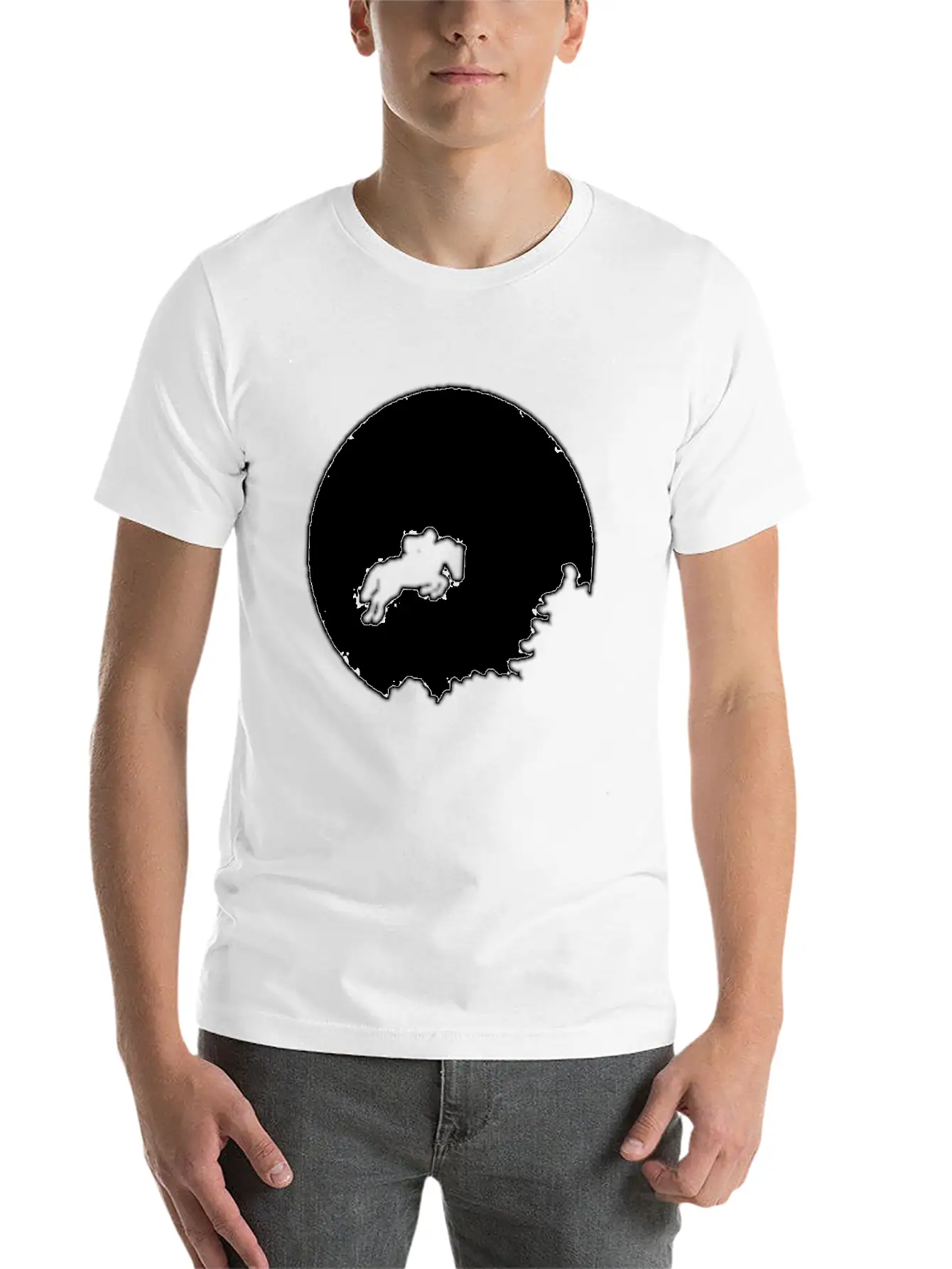 Horse Rider T Shirt Stylish Everyday T-Shirt – Unisex Basic Cotton Tee