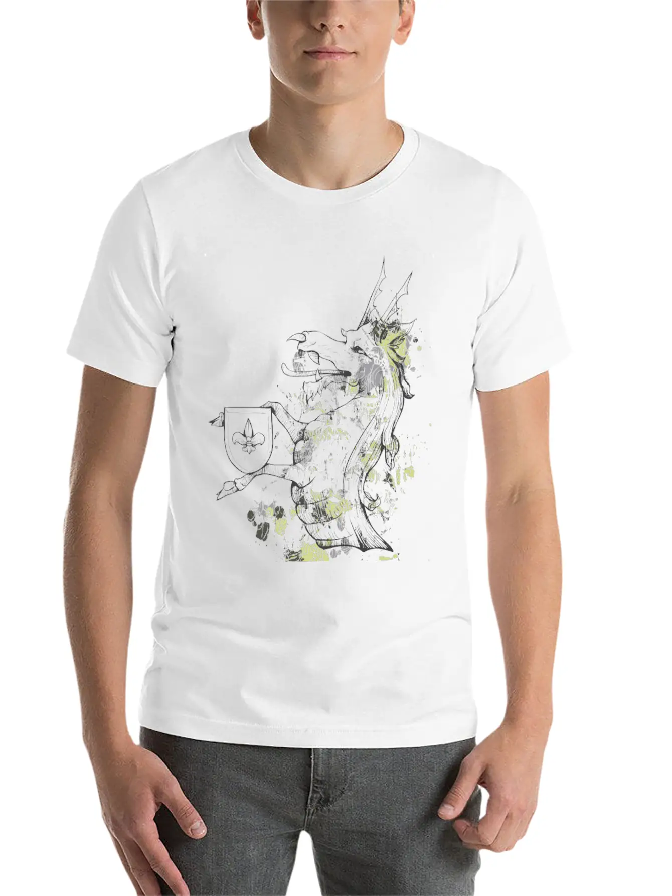 Horse Running Unisex Short Sleeve Soft Cotton T-Shirt – Casual Everyday Wear
