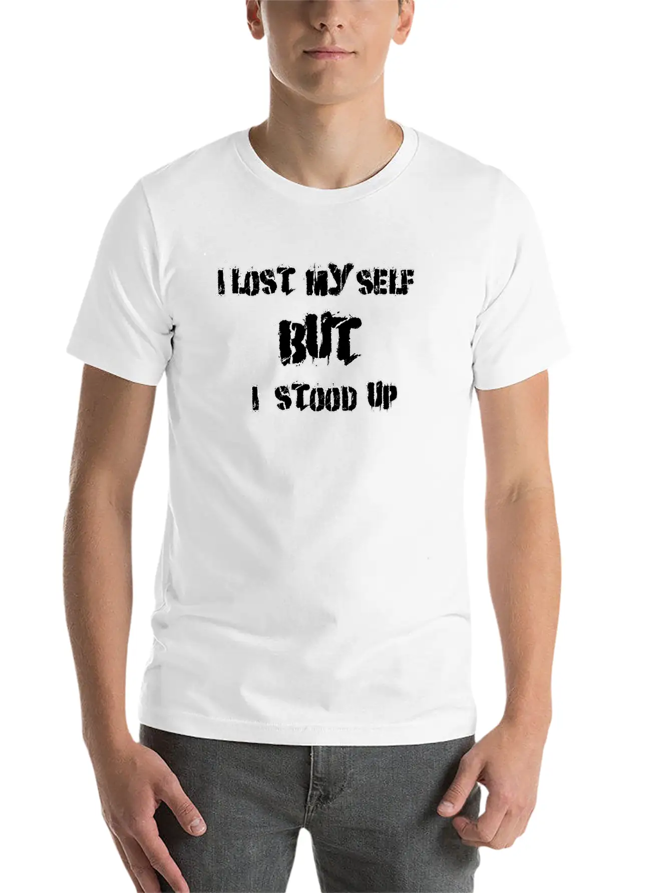 I Lost Myself Essential Unisex Summer Tee – Soft Cotton Casual Fit