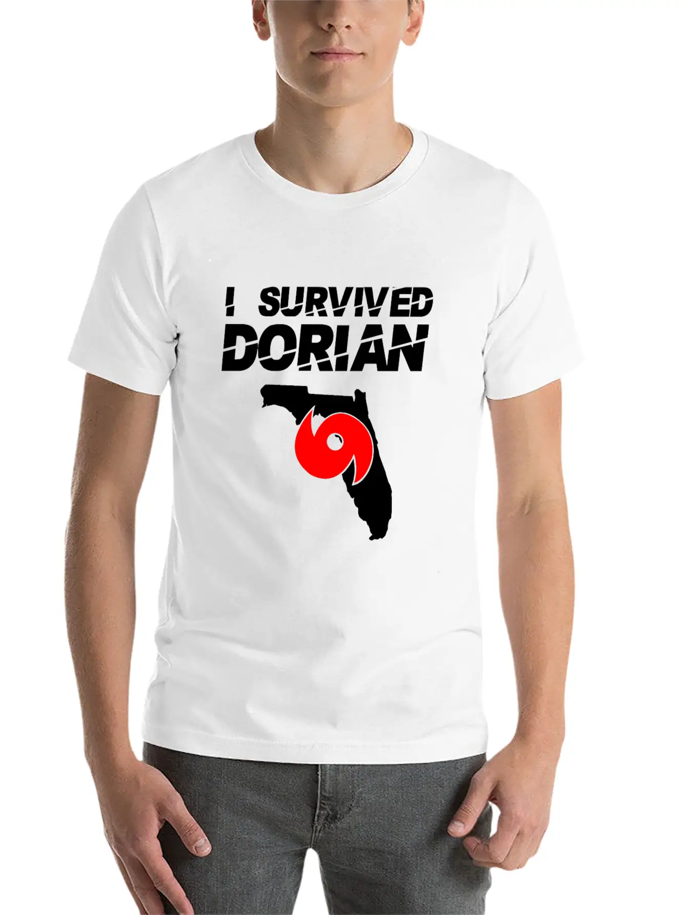 I Survived Hurricane Dorian 2019 Timeless Short Sleeve Tee – Comfy And Minimalist Design