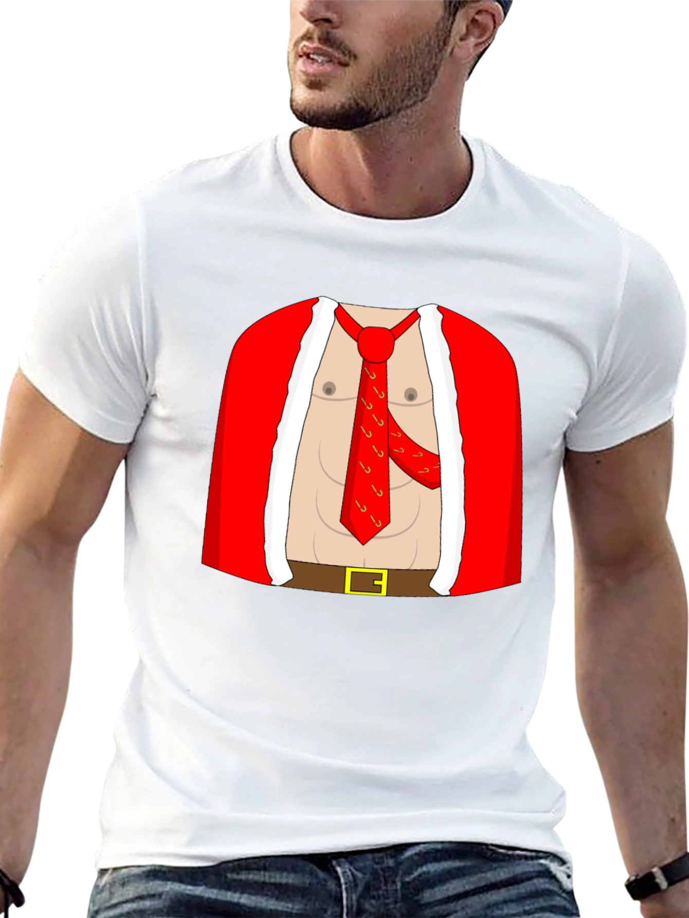 Funny Santa Suit T-Shirt