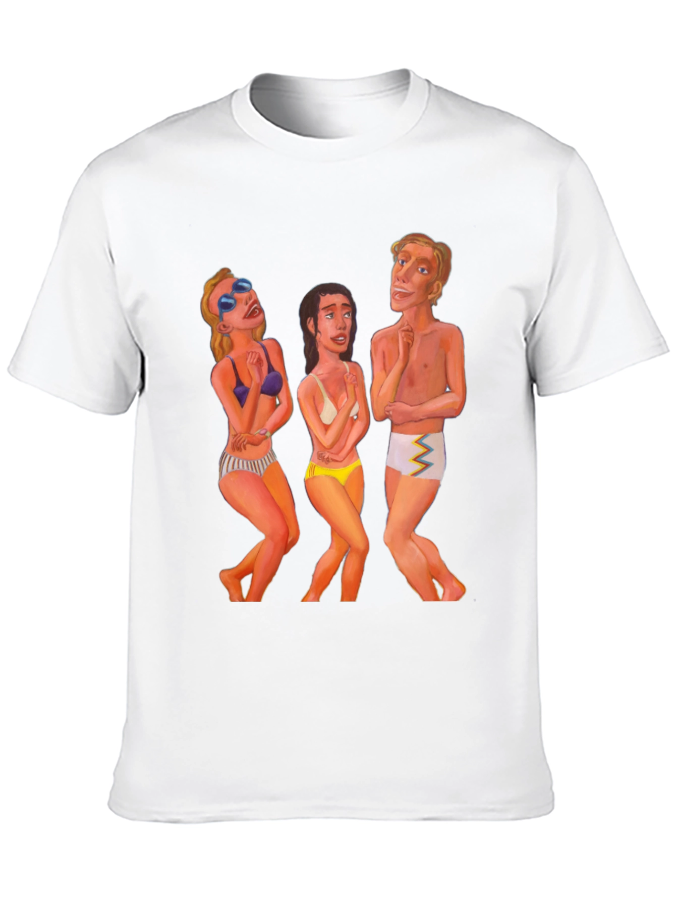 Cartoon Beach T-Shirt