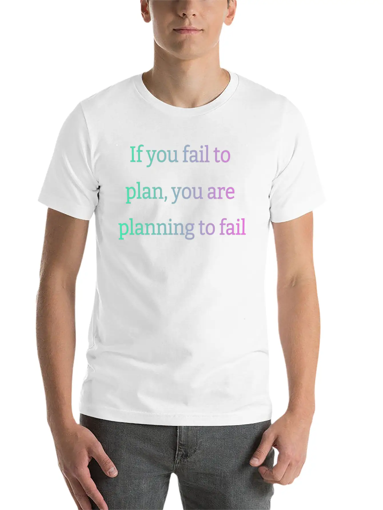 If You Fail To Plan, You Are Planning To Fail Timeless Short Sleeve Tee – Comfy And Minimalist Design