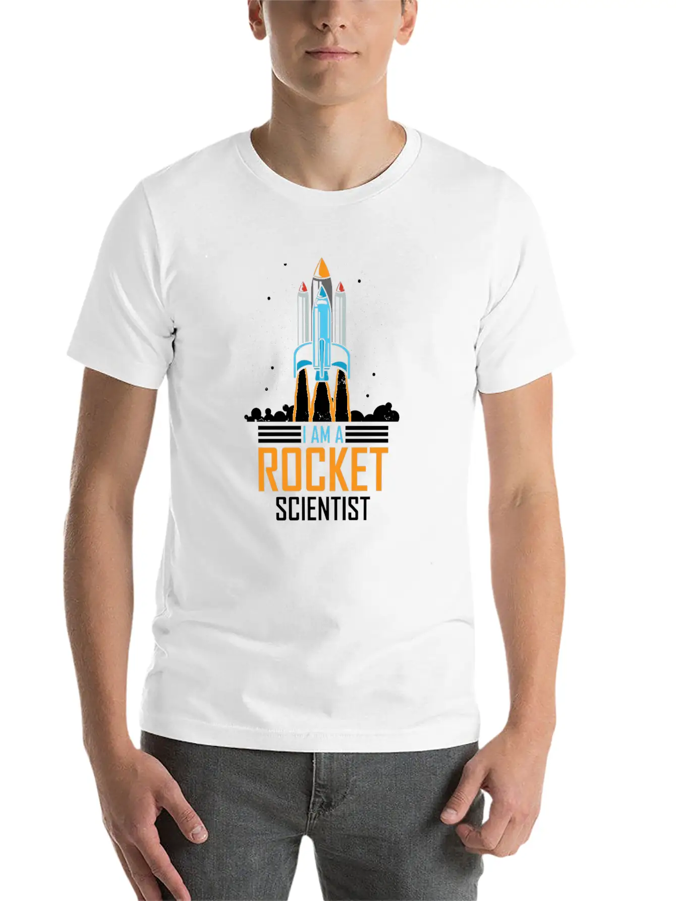 I'm A Rocket Scientist Aerospace Engineering Space Stylish Everyday T-Shirt – Unisex Basic Cotton Tee