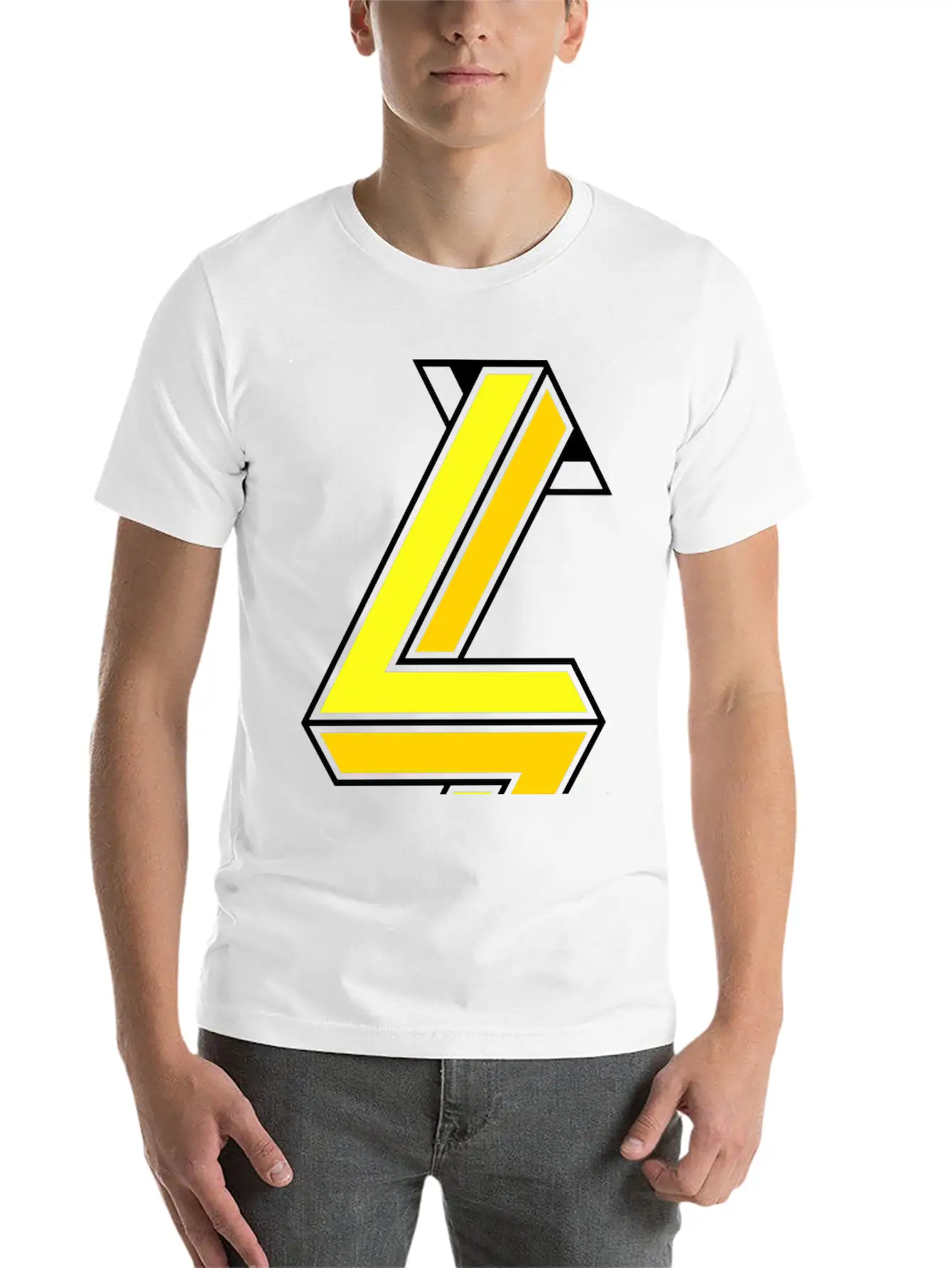 Impossible Figures 86A Basic Graphic T-Shirt – Daily Comfort In Soft Cotton