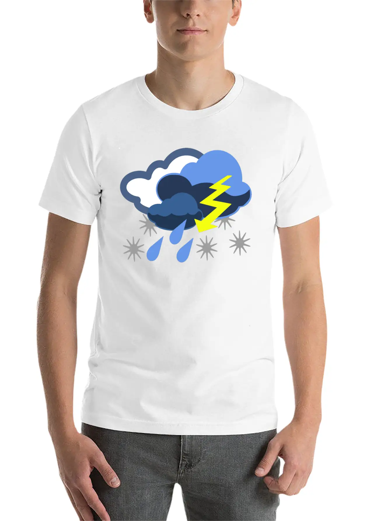 Inclement Weather Basic Graphic T-Shirt – Daily Comfort In Soft Cotton