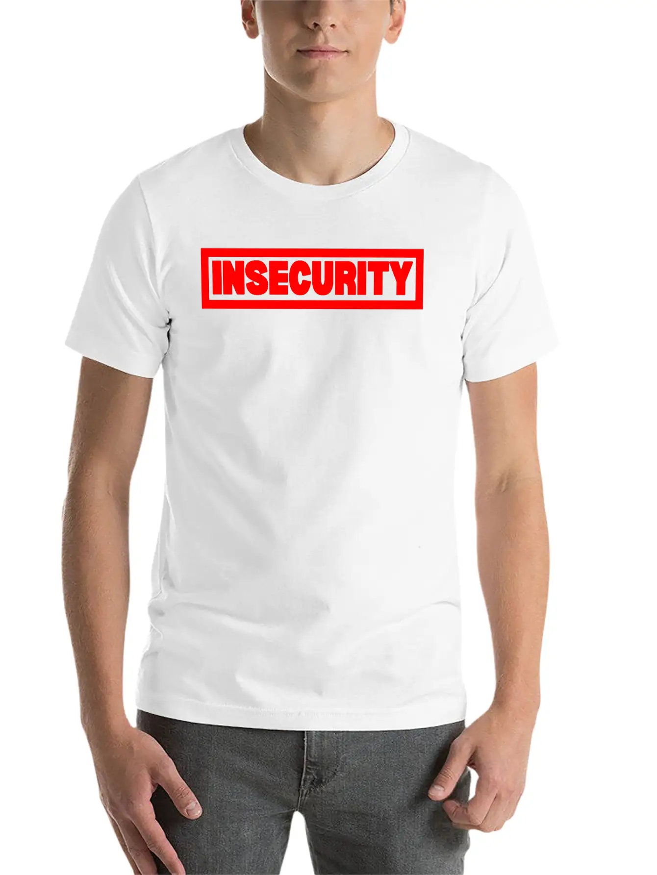 Insecurity Basic Graphic T-Shirt – Daily Comfort In Soft Cotton