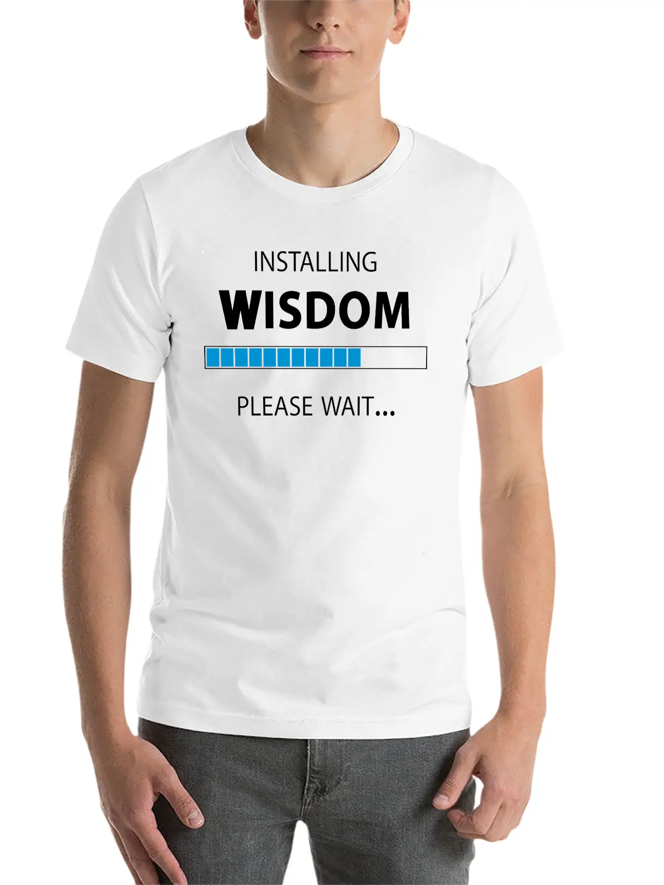 Installing Wisdom Timeless Short Sleeve Tee – Comfy And Minimalist Design