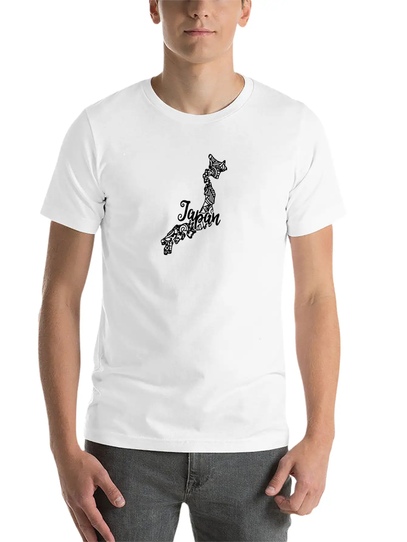 International Mandala Country Japanese Mandala Basic Graphic T-Shirt – Daily Comfort In Soft Cotton