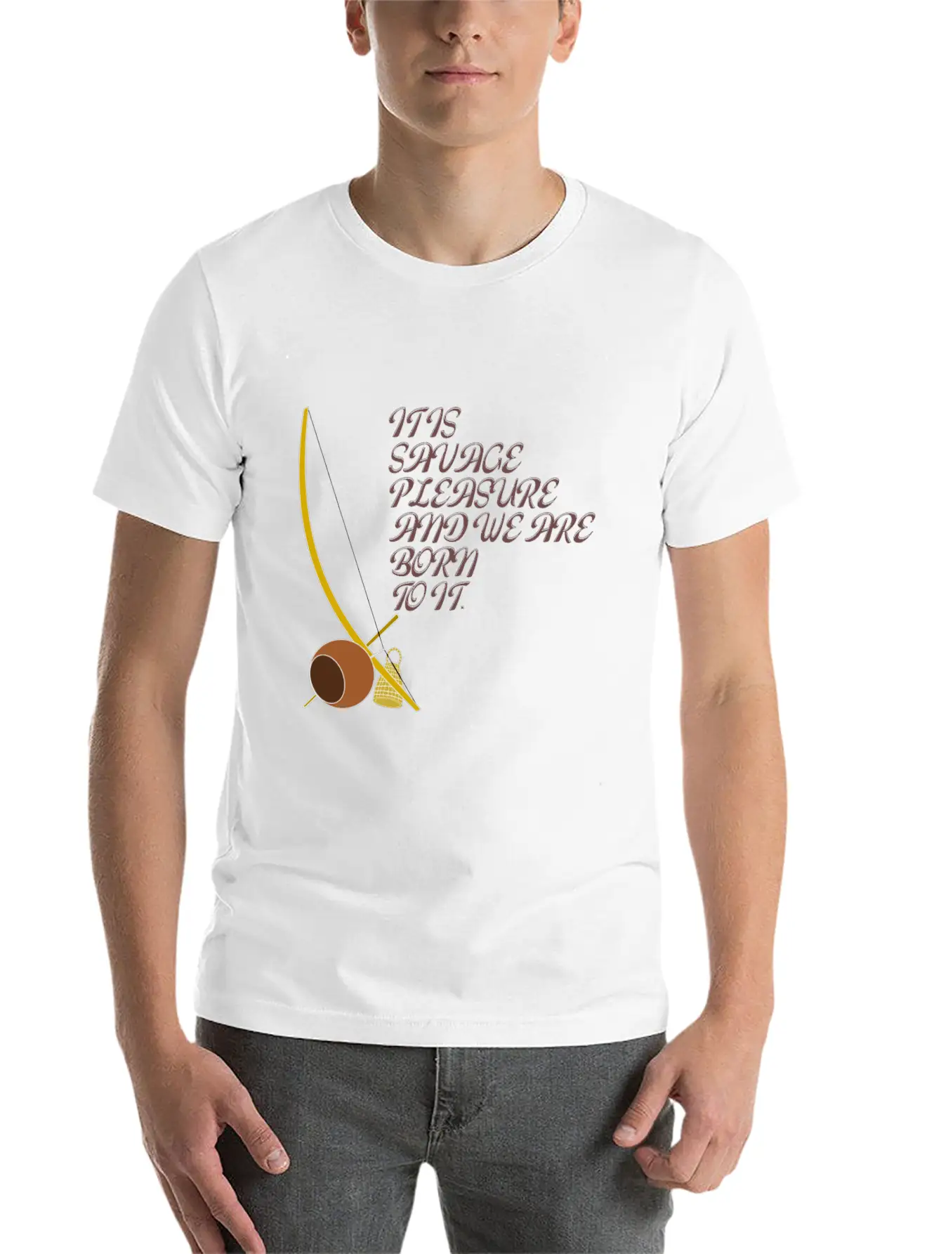 It Is Savage Pleasure And We Are Born To It Stylish Everyday T-Shirt – Unisex Basic Cotton Tee