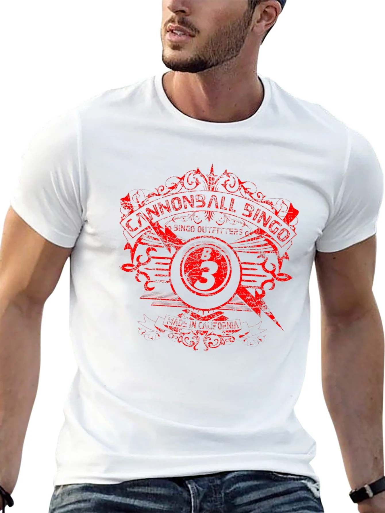 Cannonball Bingo Graphic Tee - Black T-Shirt