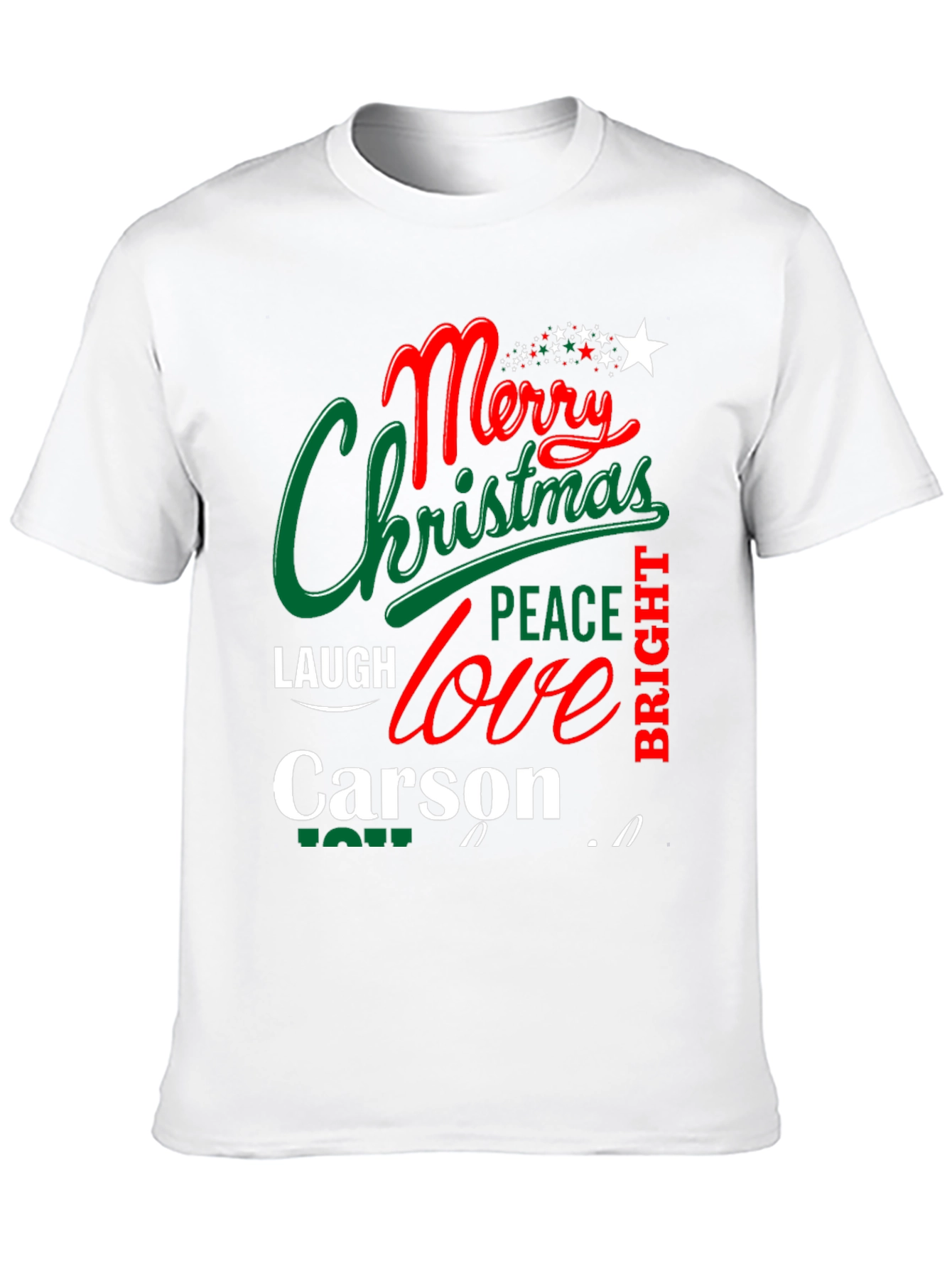 Merry Christmas Carson Holiday T-Shirt