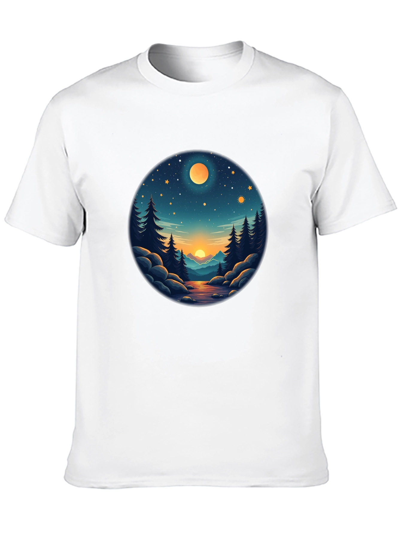 Natures Nightscape Tee
