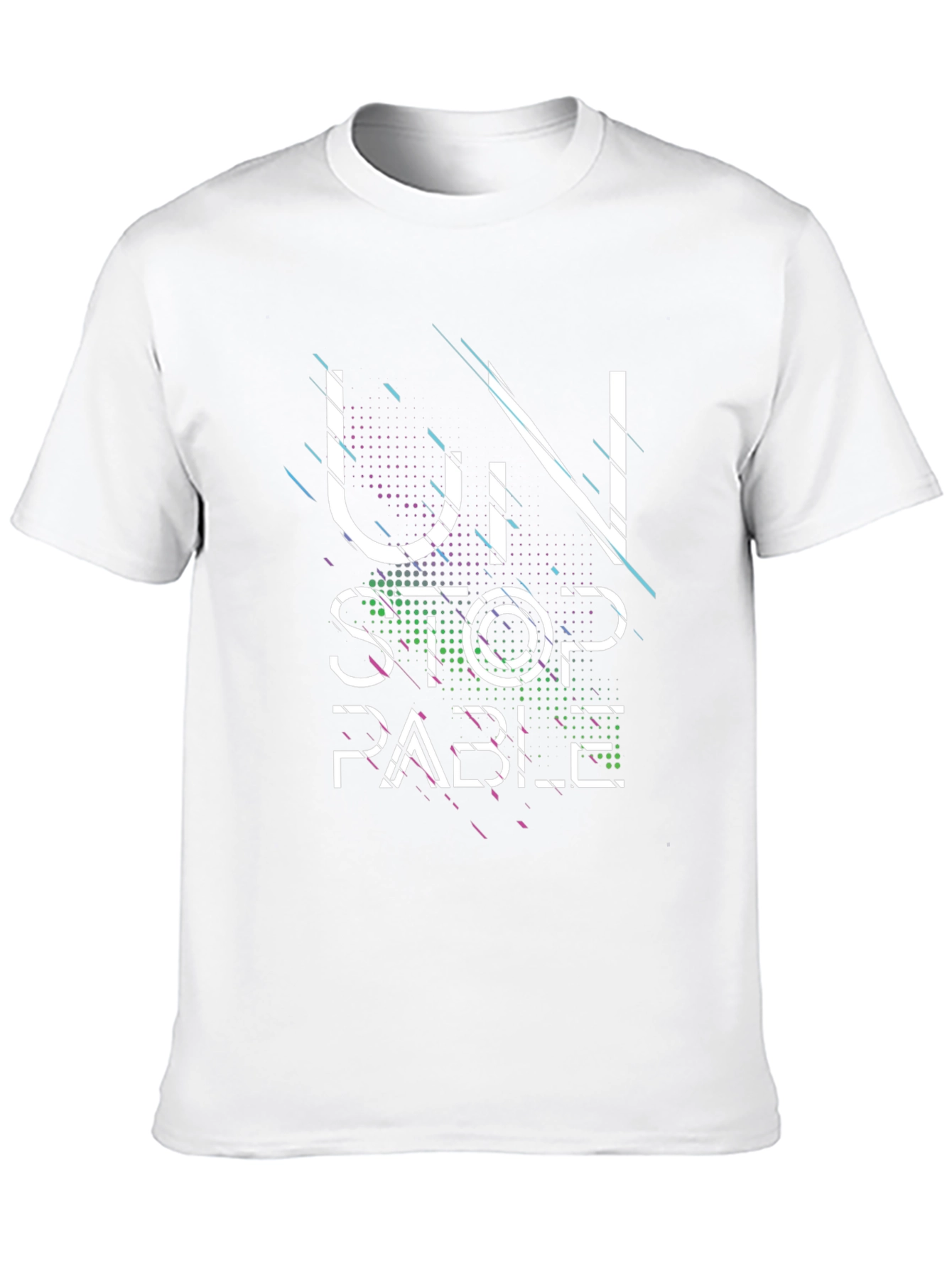 Unstoppable Graphic Print Black T-Shirt