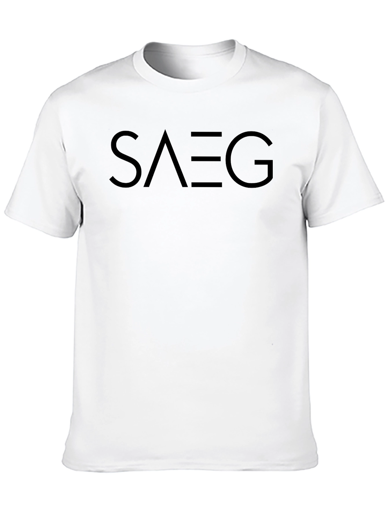 Black SAEG DEVS Graphic Tee - Mens Casual Shirt