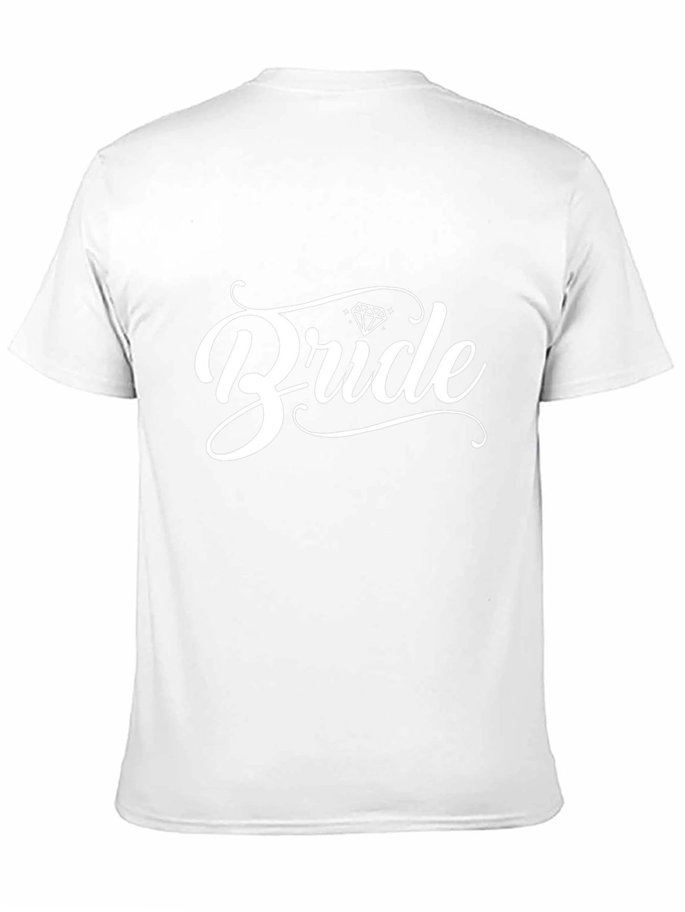 Bride Diamond Graphic Tee - Wedding Party Apparel