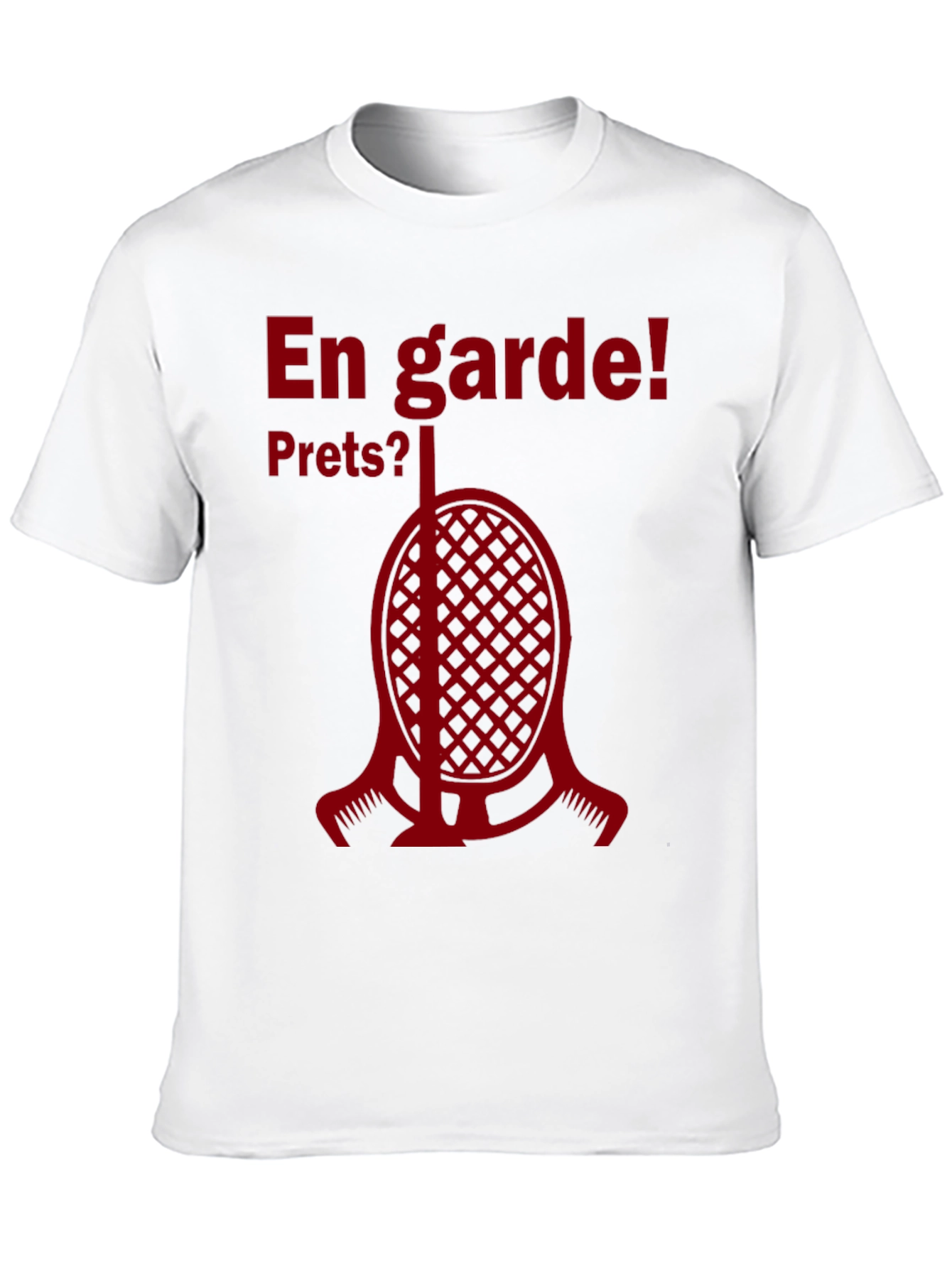 Fencing T-Shirt En Garde! Ready? Sports Shirt