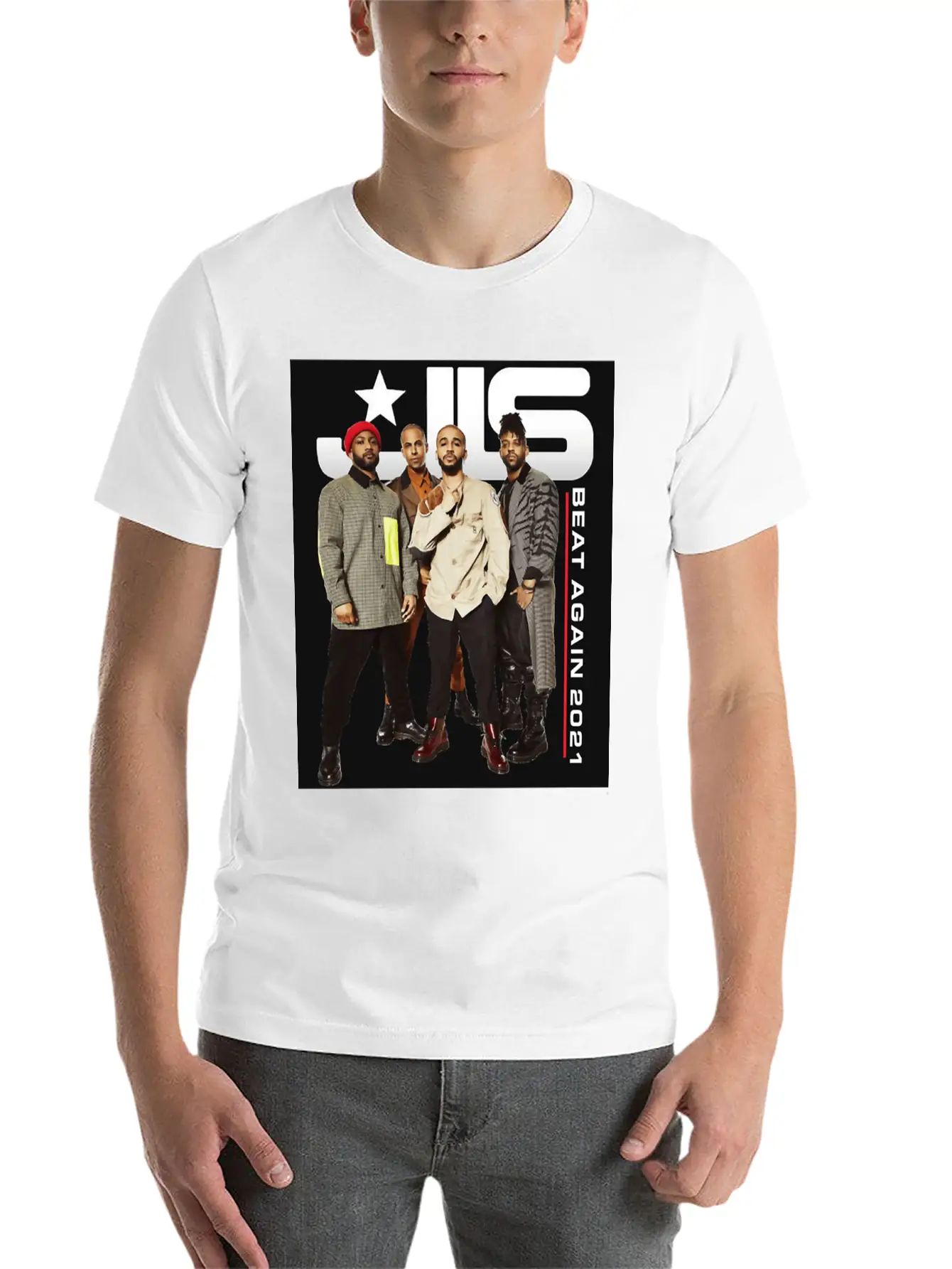 JLS TOUR Essential Unisex Summer Tee – Soft Cotton Casual Fit