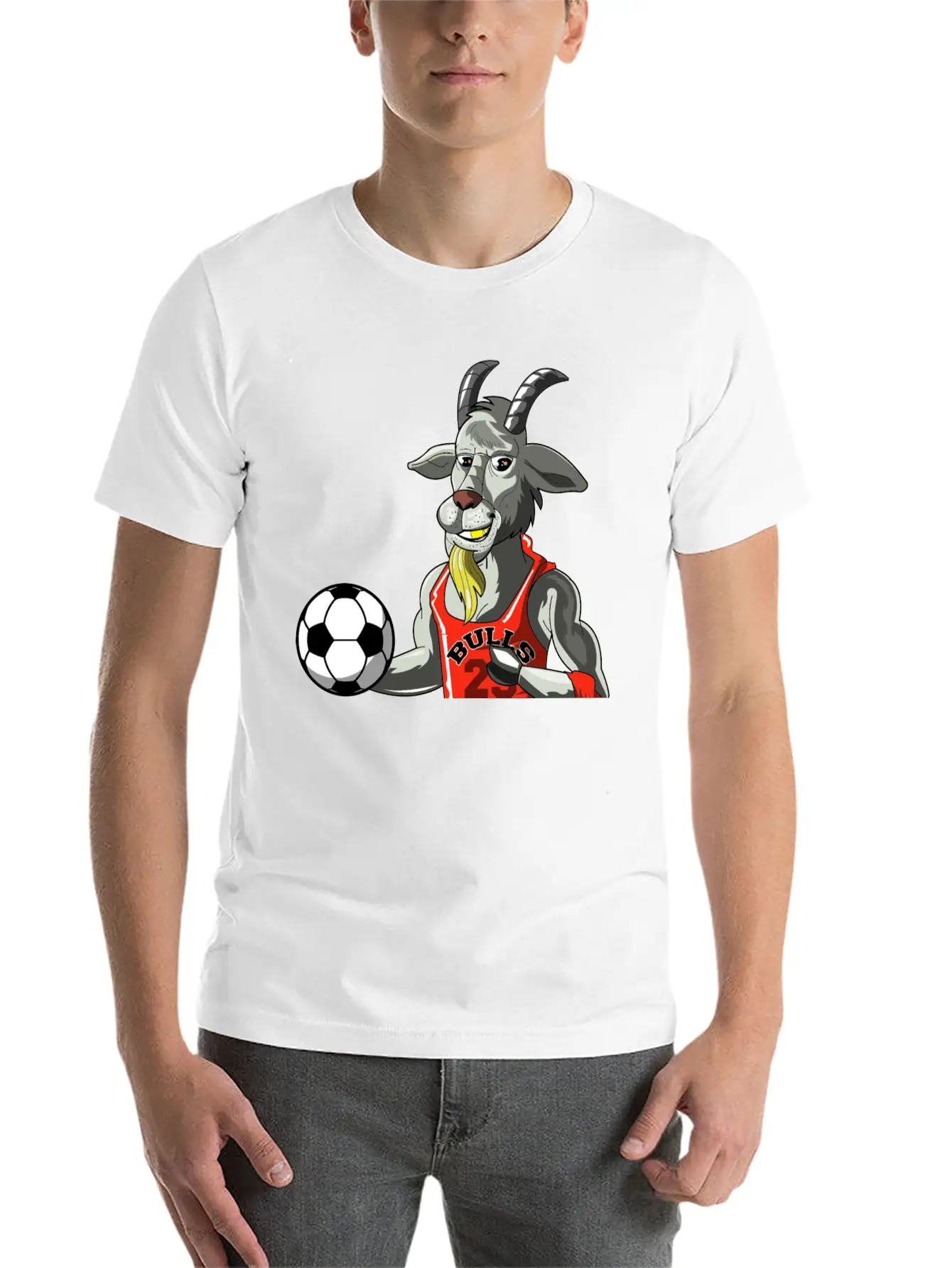 Jordan Da Goat Stylish Everyday T-Shirt – Unisex Basic Cotton Tee