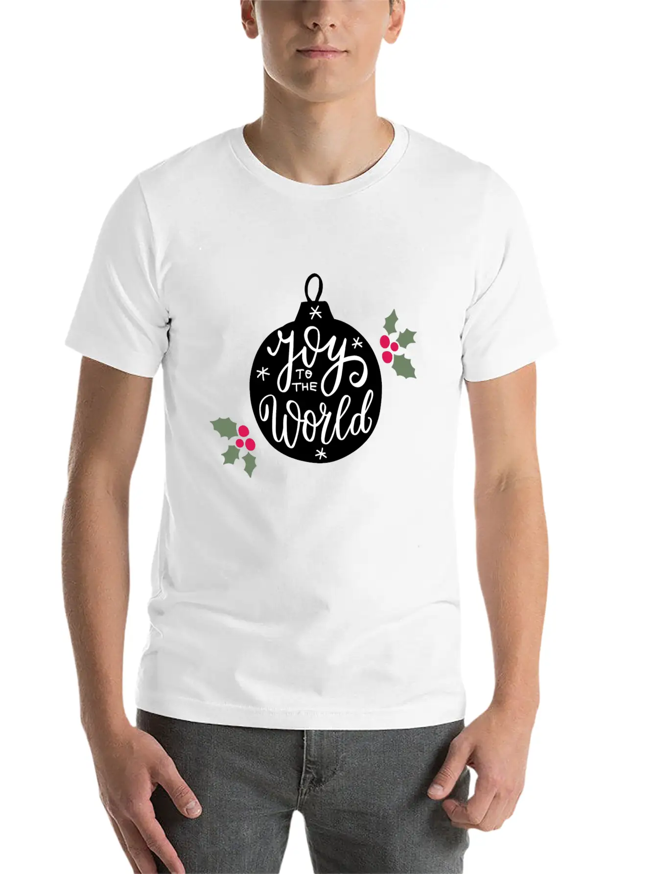 Joy To The World Essential Unisex Summer Tee – Soft Cotton Casual Fit