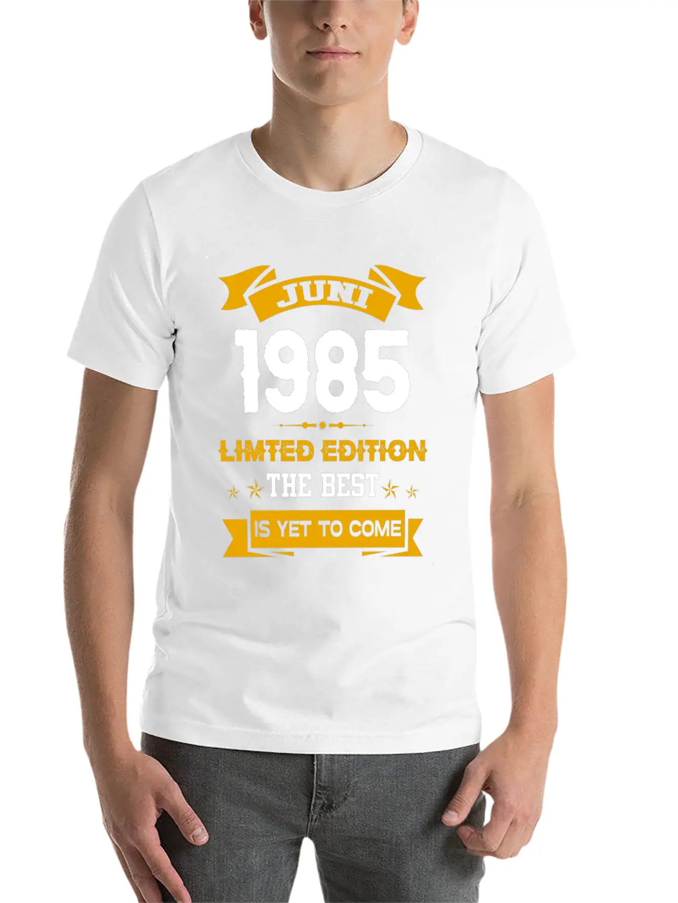 June 1985 Birthday Surprise Essential Unisex Summer Tee – Soft Cotton Casual Fit